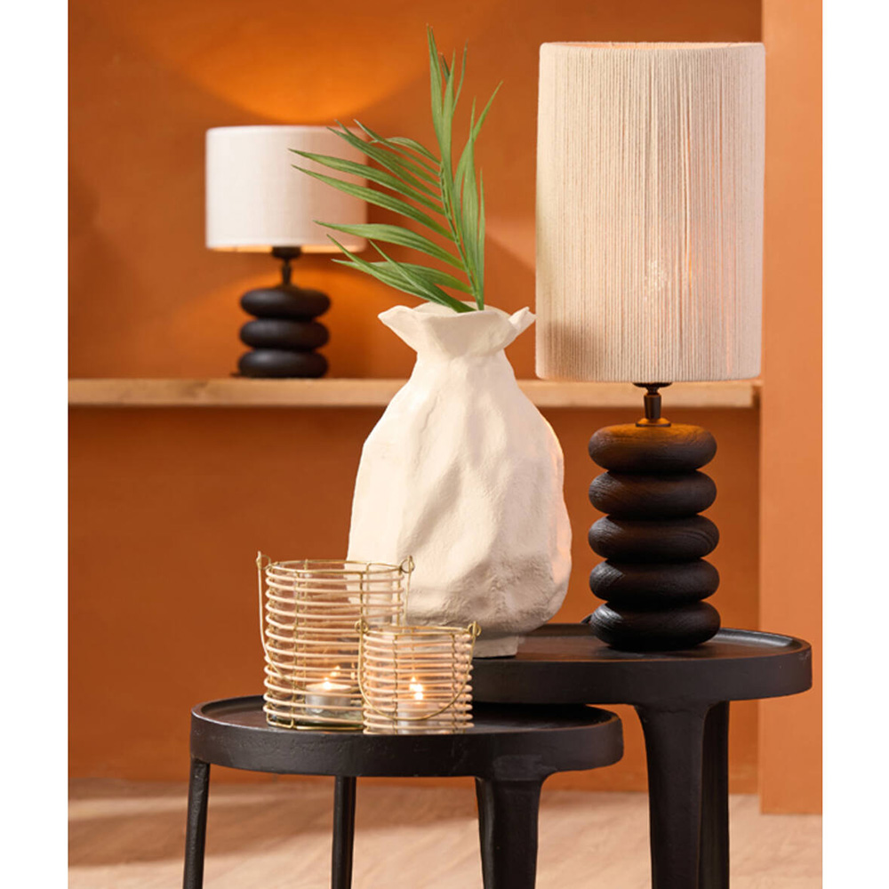 Teelicht Windlicht OSANA von Light & Living Ø10x13 cm Rattan Naturell Teelicht Windlicht OSANA von Light & Living Ø10x13 cm Rattan Naturell