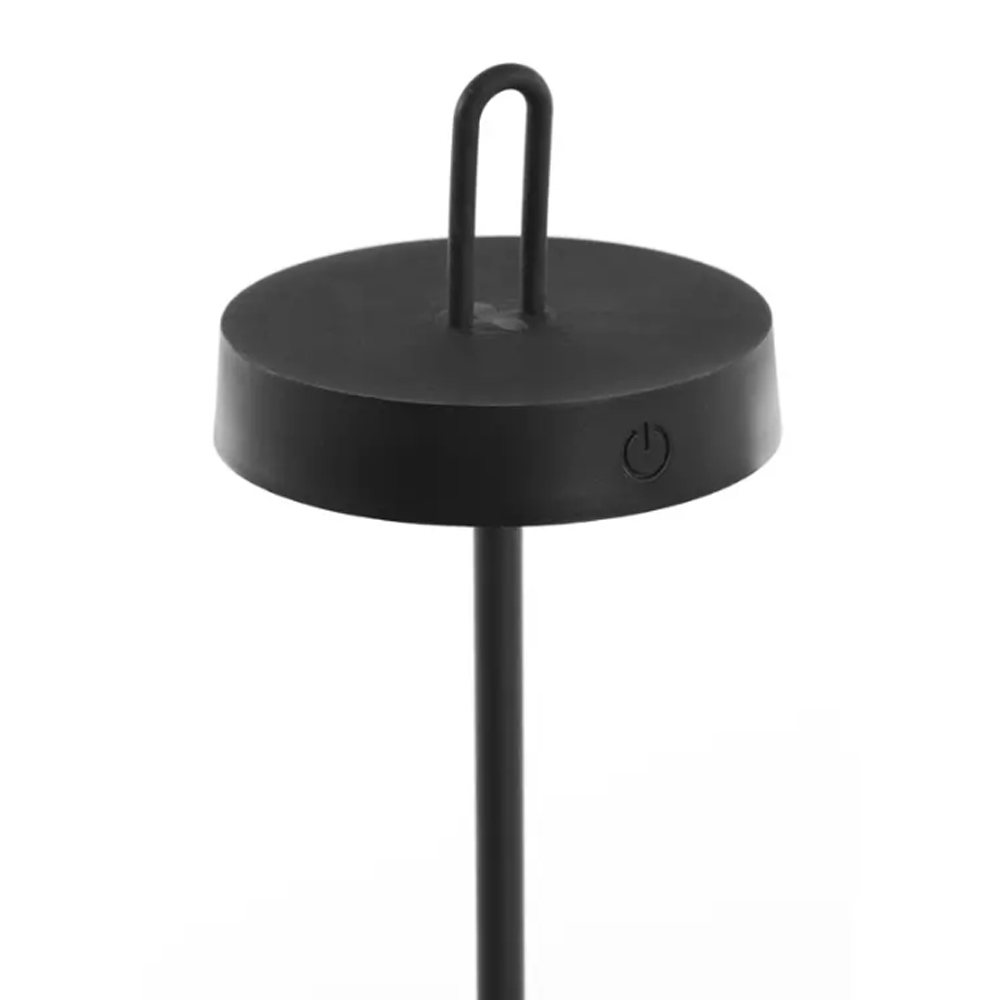 LED Tischleuchte AMPEHA von Light & Living Ø13x47 cm Lampe Schwarz