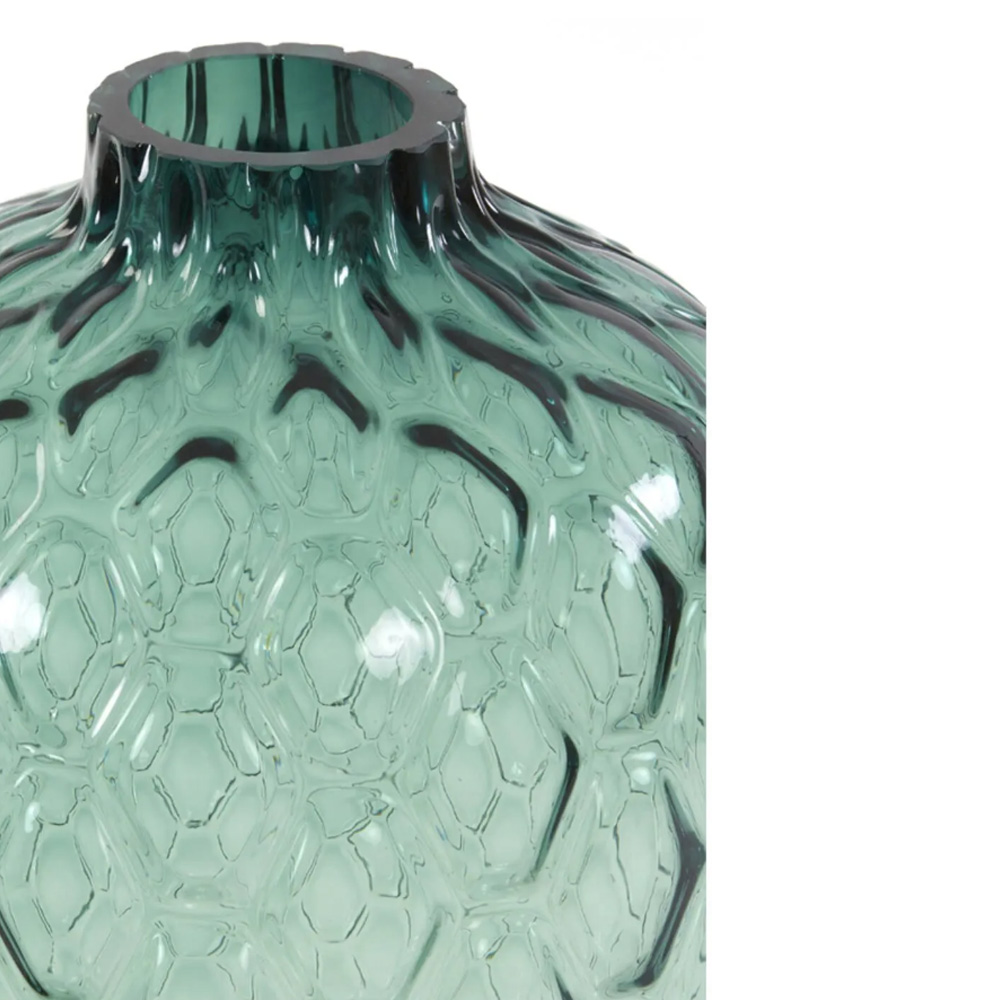 Dekovase Vase CARINO von Light & Living Blumenvase Ø29x42 cm Türkis