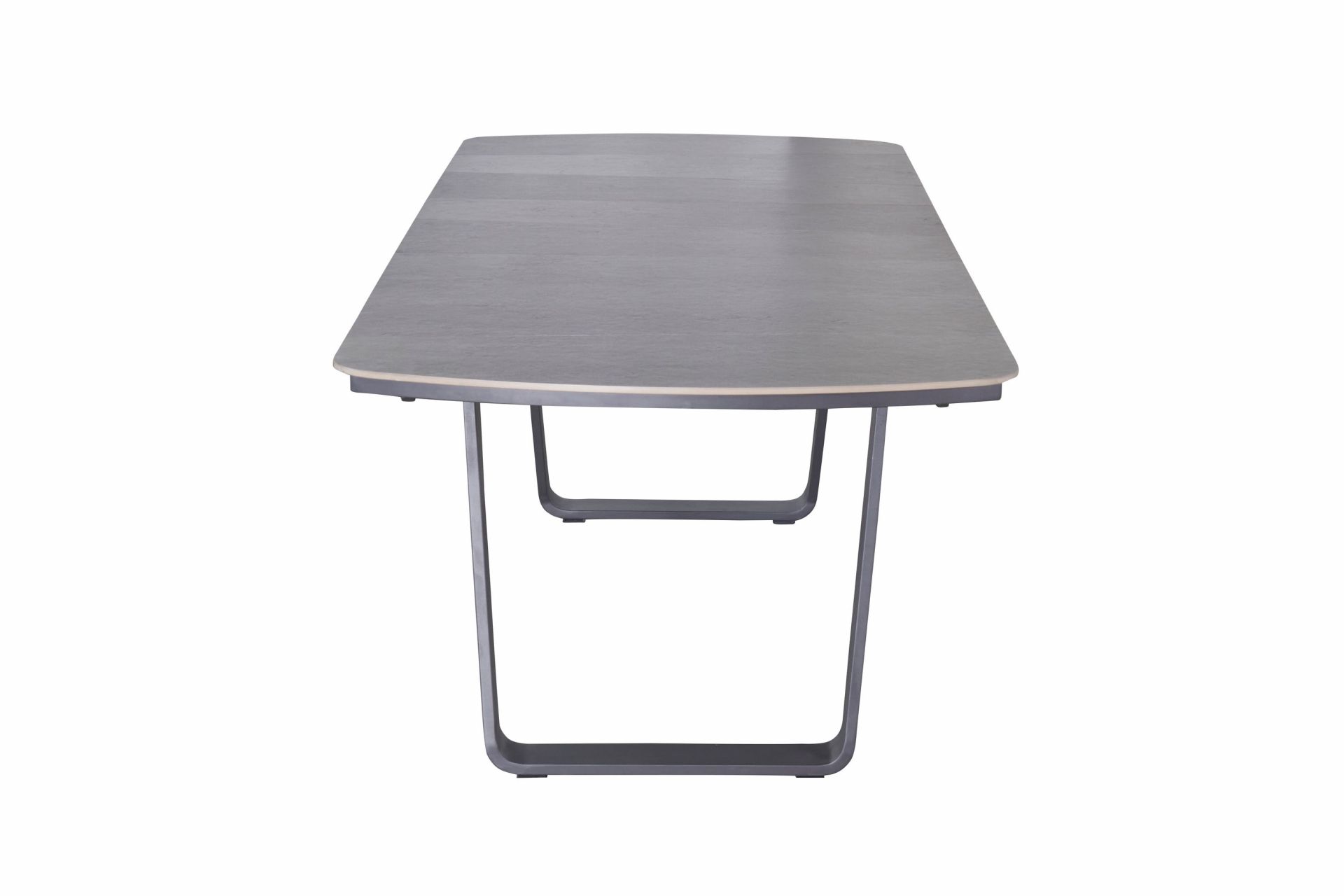 Gartentisch Ohio Ausziehtisch mit Synchronauszug 200/260x100cm grau