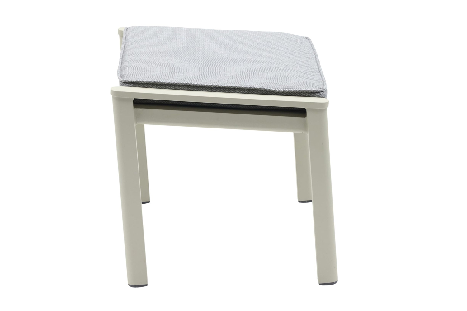 Hocker Fußbank Austin inkl. Kissen Garten Taupe-Grau Aluminium Hocker Fußbank Austin inkl. Kissen Garten Taupe-Grau Aluminium