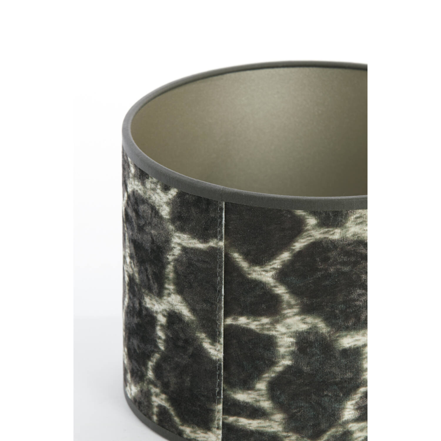 Lampenschirm Zylinder MOSA von Light & Living Braun Ø20x15 cm