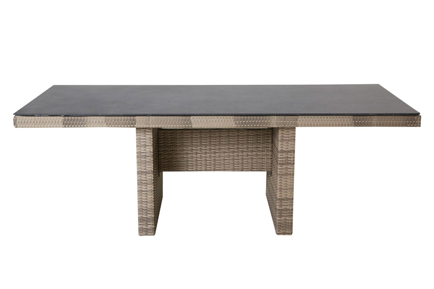 Gartentisch Topeka Esstisch Wangentisch 200x100x75cm Spraystone Tischplatte Gartentisch Topeka Esstisch Wangentisch 200x100x75cm Spraystone Tischplatte