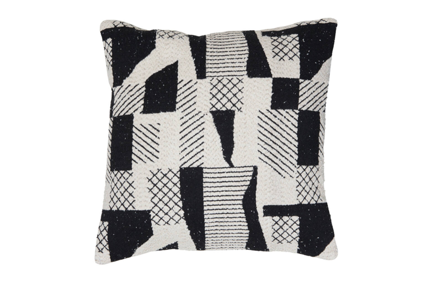 Dekokissen CESENA von Light & Living 45x45 cm Kissen Schwarz-Beige Dekokissen CESENA von Light & Living 45x45 cm Kissen Schwarz-Beige