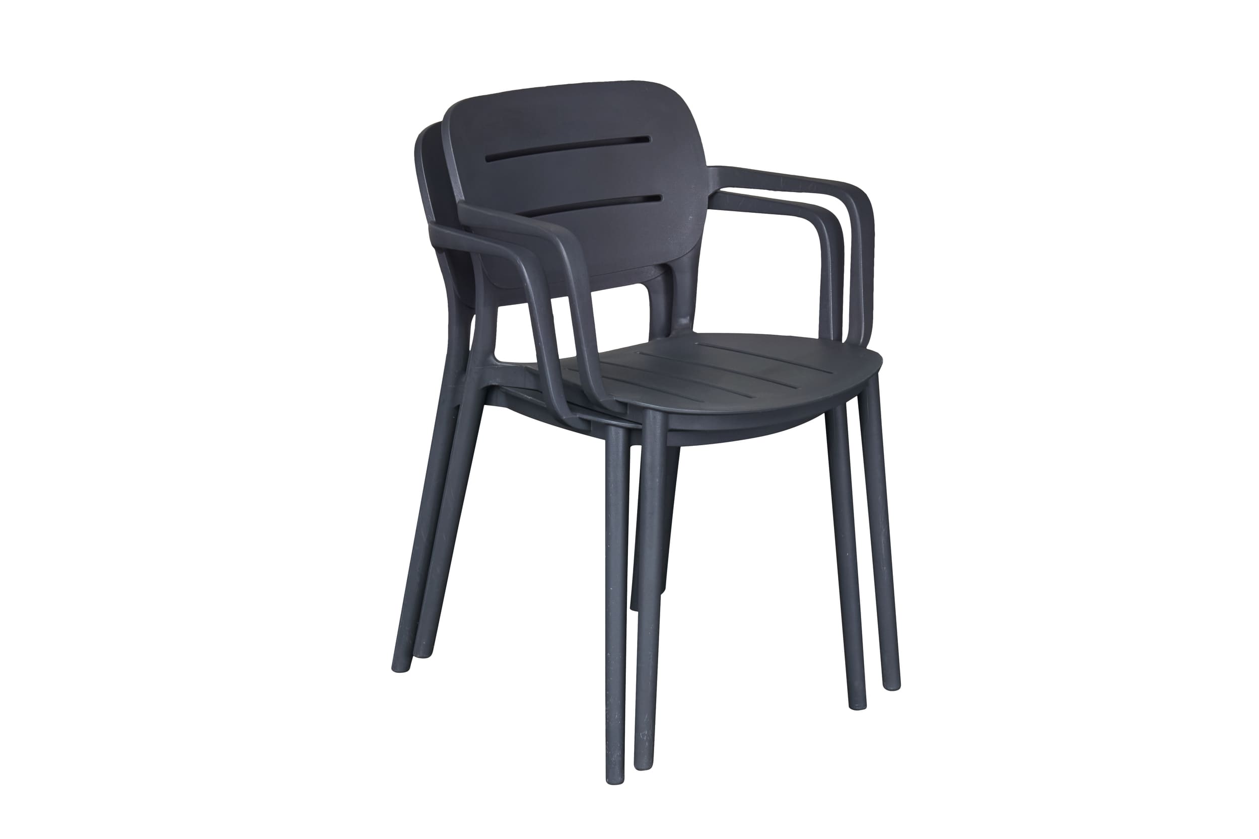 Stapelstuhl Utah Gartenstuhl Bistrostuhl Kunststoffstuhl Anthrazit Stapelstuhl Utah Gartenstuhl Bistrostuhl Kunststoffstuhl Anthrazit