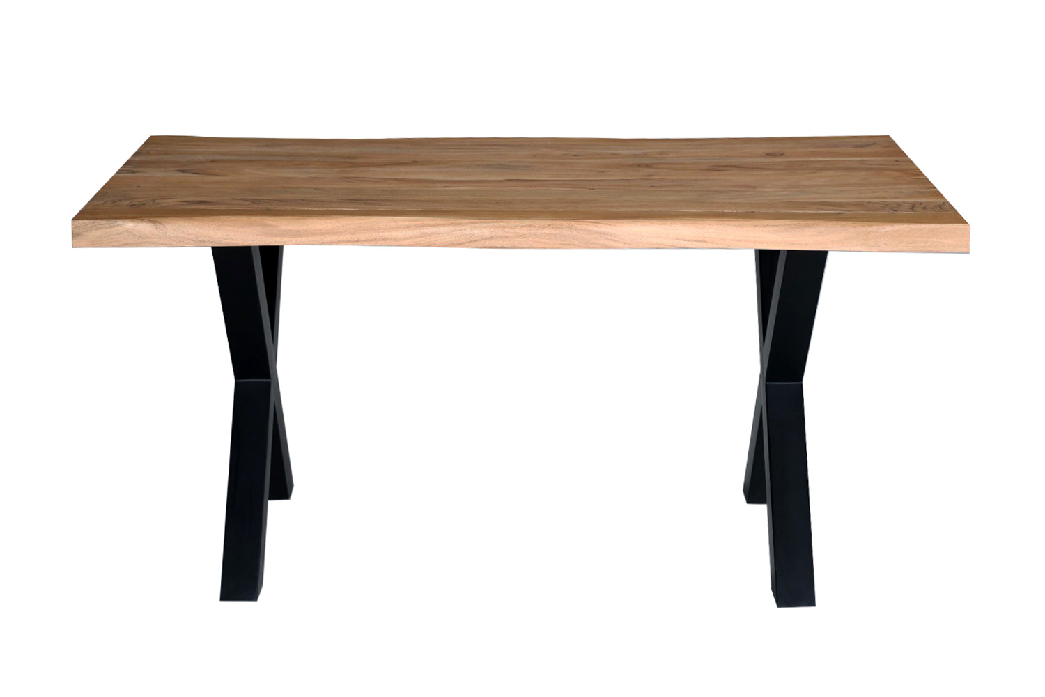 264062MW-esstisch-athen-akazie-180x90-x-beine_2.jpg Esstisch Athen180x90 cm Massivholz Baumkante X-Beine Holztisch Akazienholz