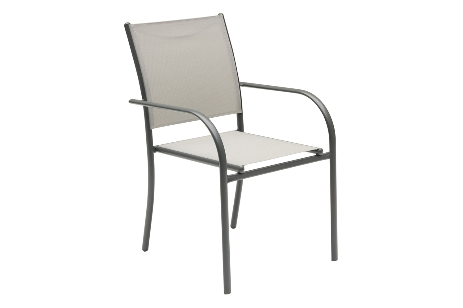 Stapelstuhl Hartford Gartenstuhl Bistrostuhl Textilen Beige