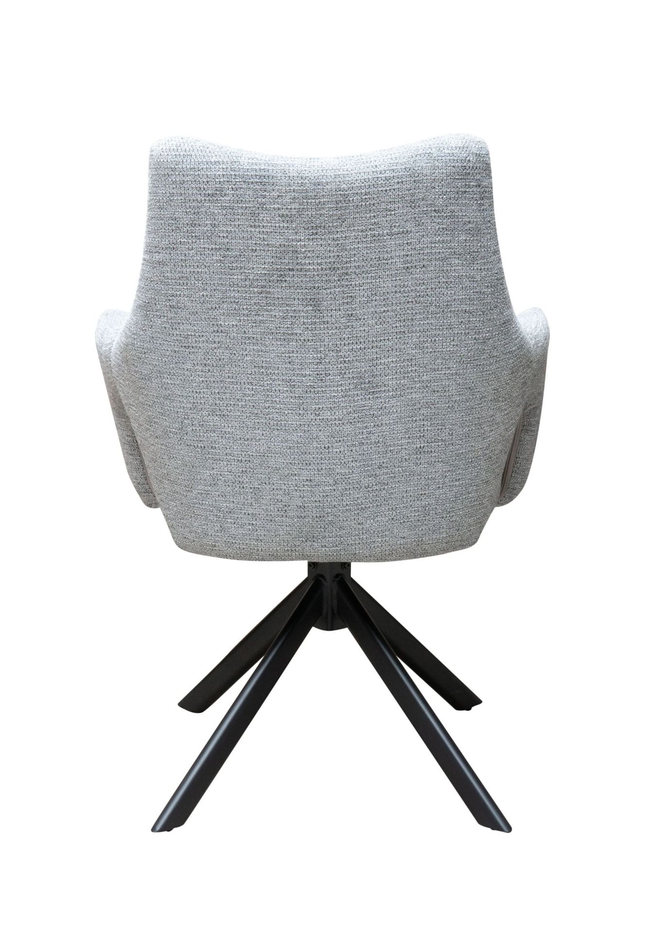 Esszimmerstuhl Merlin Drehstuhl Webstoff Grau Polsterstuhl Armlehnstuhl Sessel Esszimmerstuhl Merlin Drehstuhl Webstoff Grau Polsterstuhl Armlehnstuhl Sessel