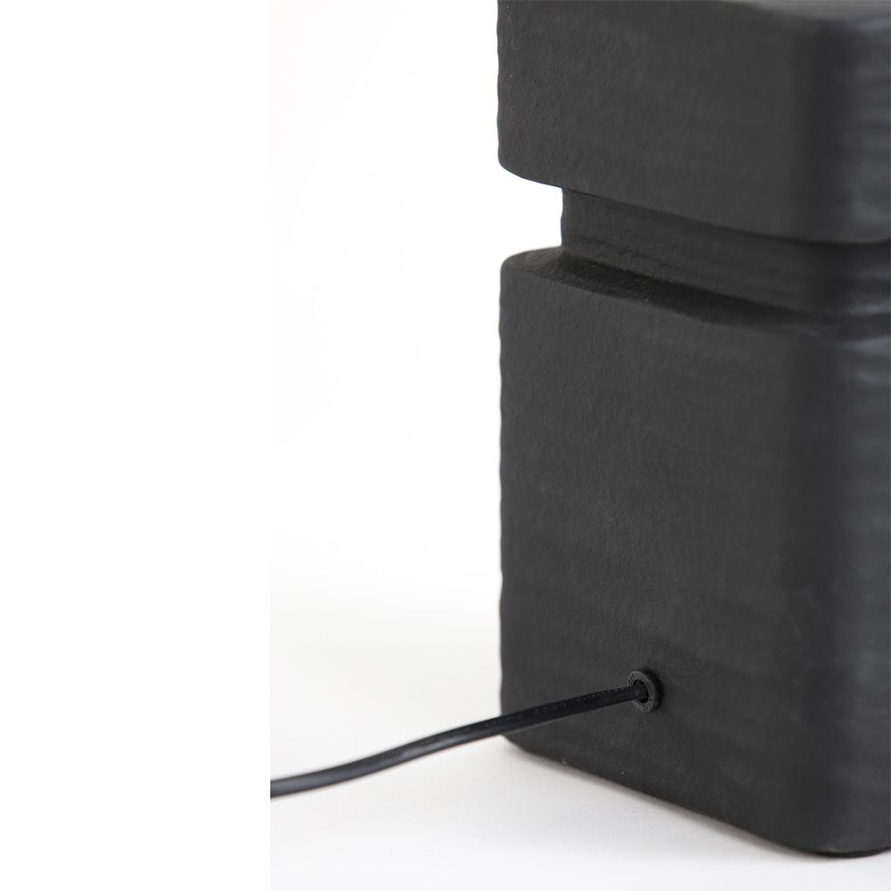 Lampenfuß AMTA von Light & Living Tischleuchte 16x16x32 cm Keramik schwarz Lampenfuß AMTA von Light & Living Tischleuchte 16x16x32 cm Keramik schwarz