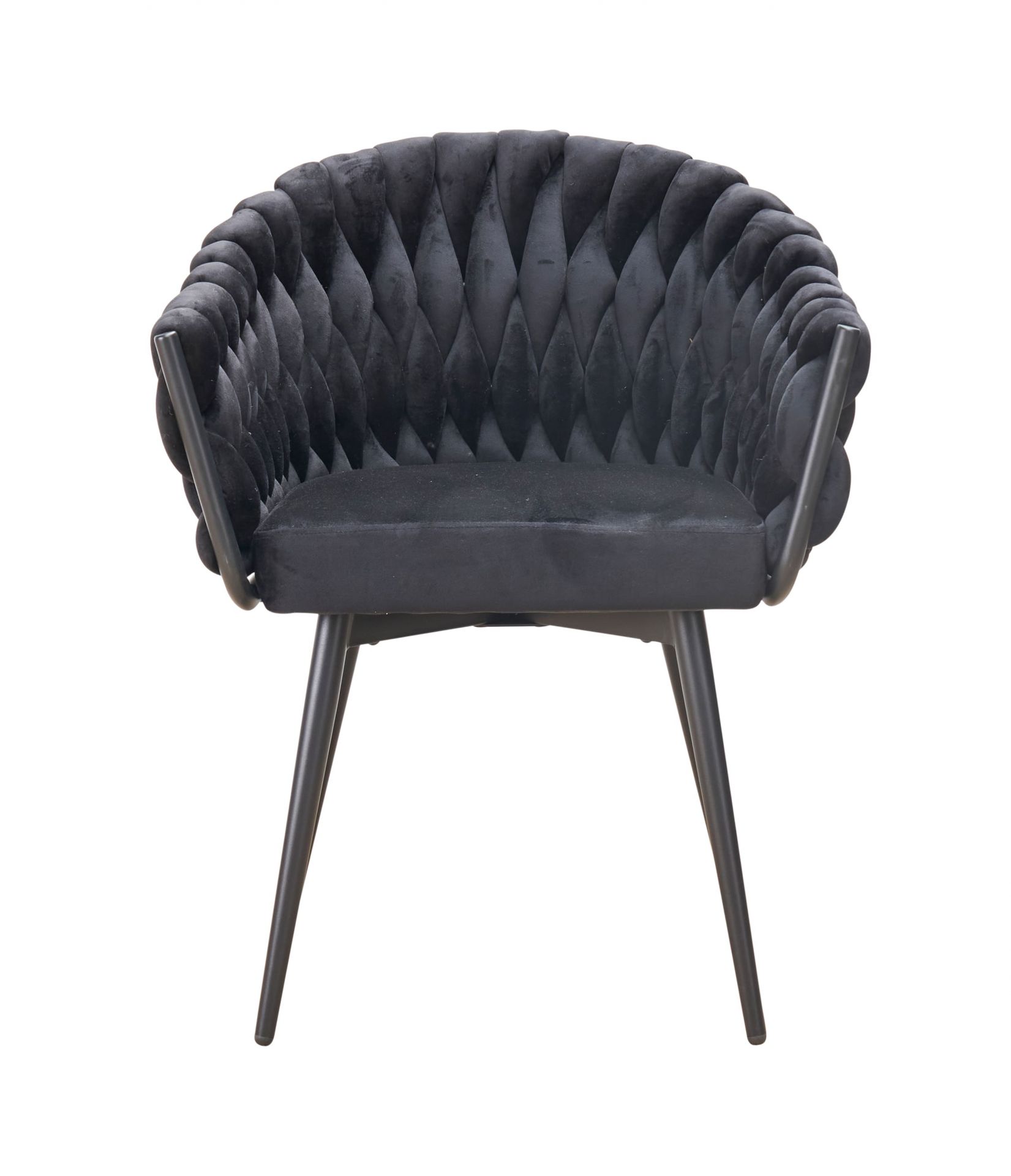 Esszimmerstuhl Georgia Flechtoptik Samt Schwarz Armlehnenstuhl Designerstuhl Esszimmerstuhl Georgia Flechtoptik Samt Schwarz Armlehnenstuhl Designerstuhl