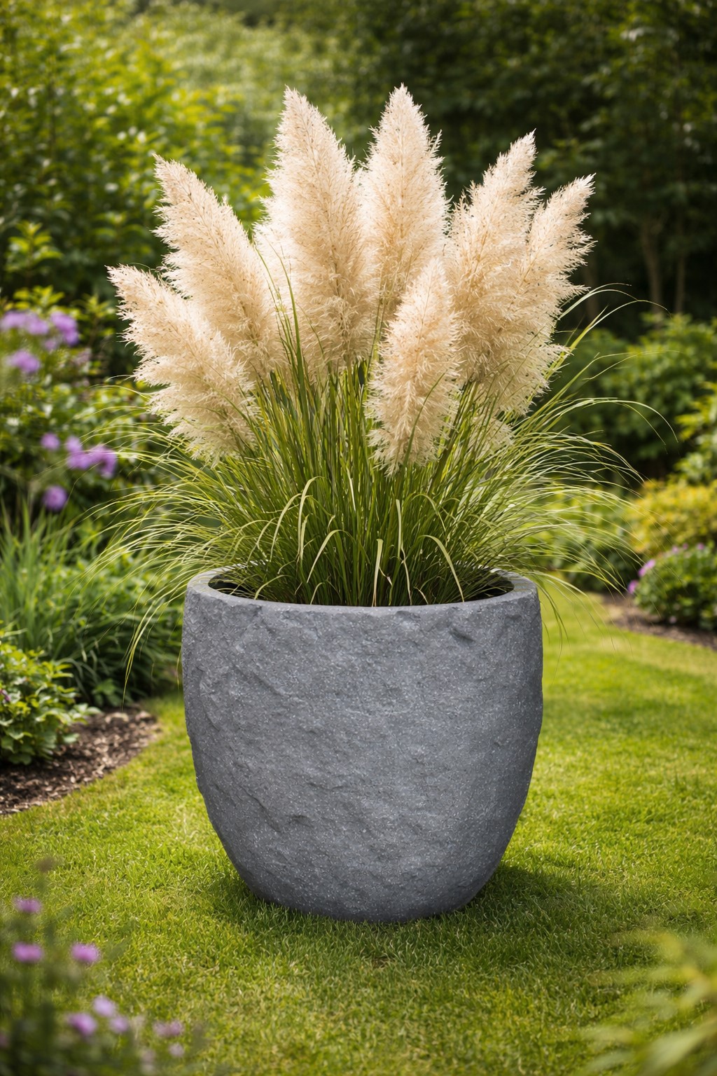 Pflanzgefäß The Rock Pflanzkasten Blumenkasten 36x32 cm Steinoptik Grau Pflanzgefäß The Rock Pflanzkasten Blumenkasten 36x32 cm Steinoptik Grau