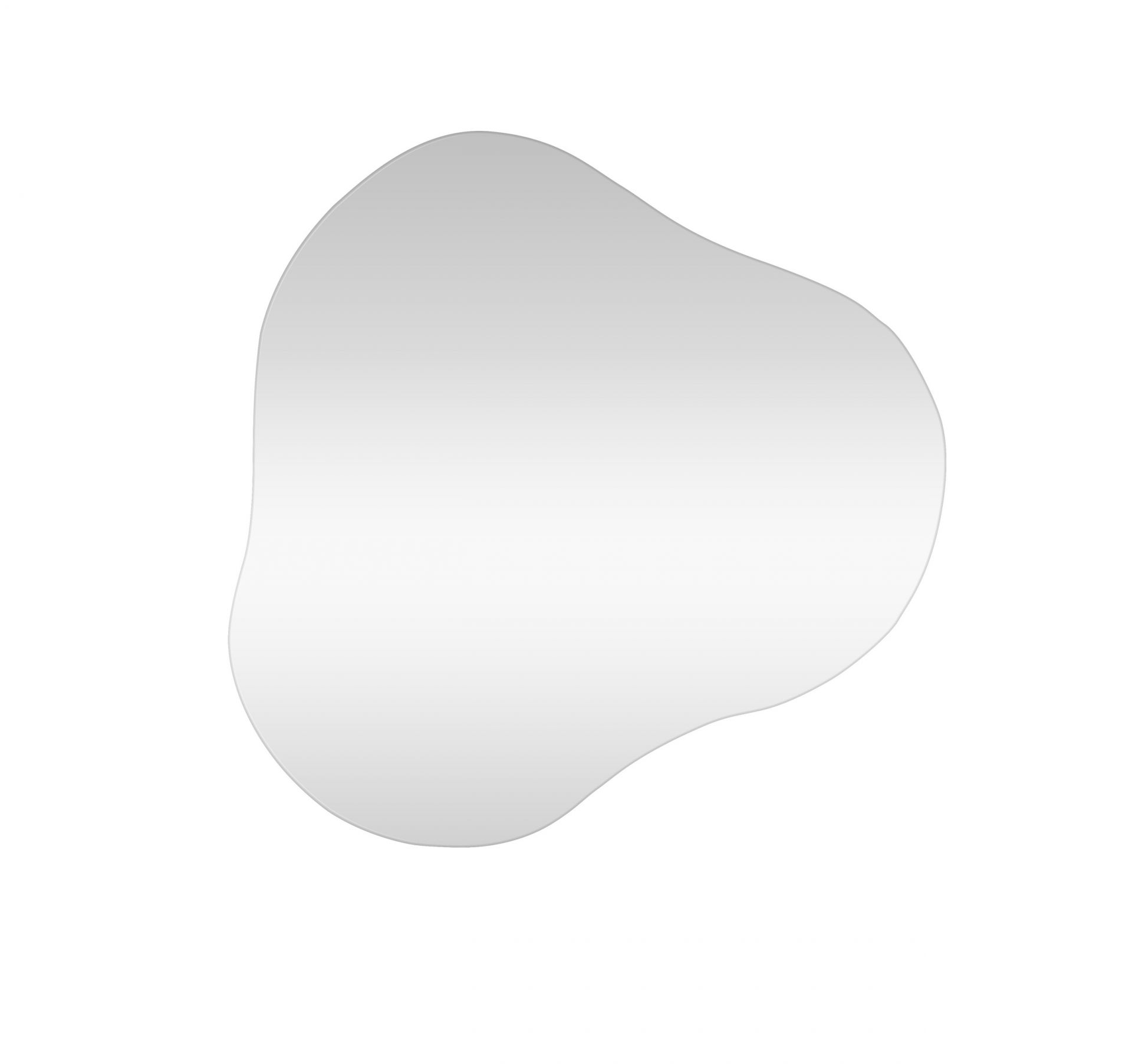 Asymmetrischer Wandspiegel rahmenlos Tropfen Spiegel Schminkspiegel Asymmetrischer Wandspiegel rahmenlos Tropfen Spiegel Schminkspiegel