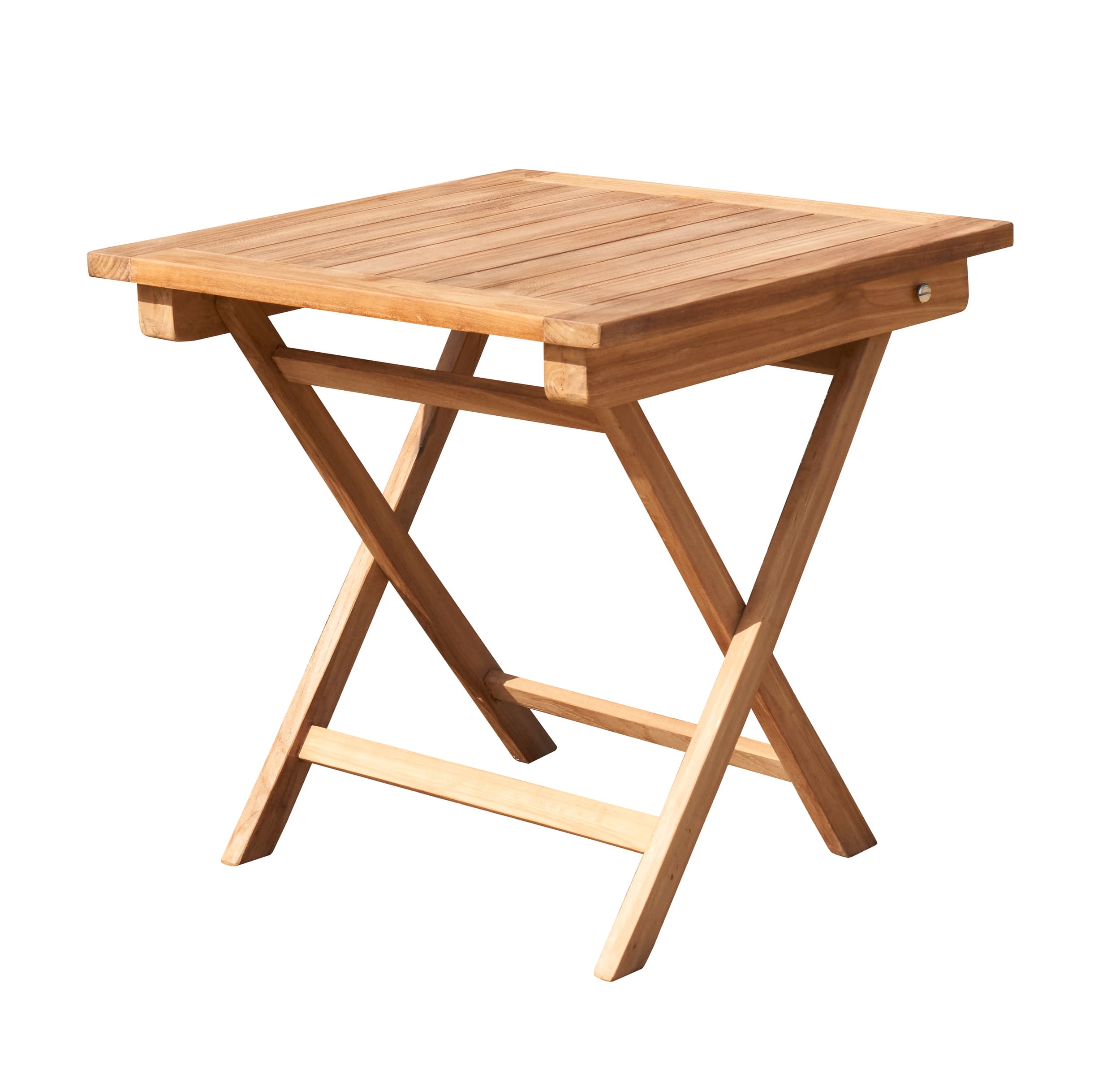Klapptisch Ela Teak Beistelltisch quadratisch Gartenmöbel 50x50x50cm Klapptisch Ela Teak Beistelltisch quadratisch Gartenmöbel 50x50x50cm