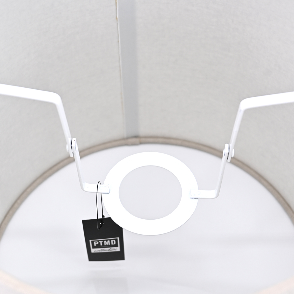 Lampenschirm Zylinder für Steh-und Hängeleuchten Leinen Beige Lampenschirm Zylinder für Steh-und Hängeleuchten Leinen Beige