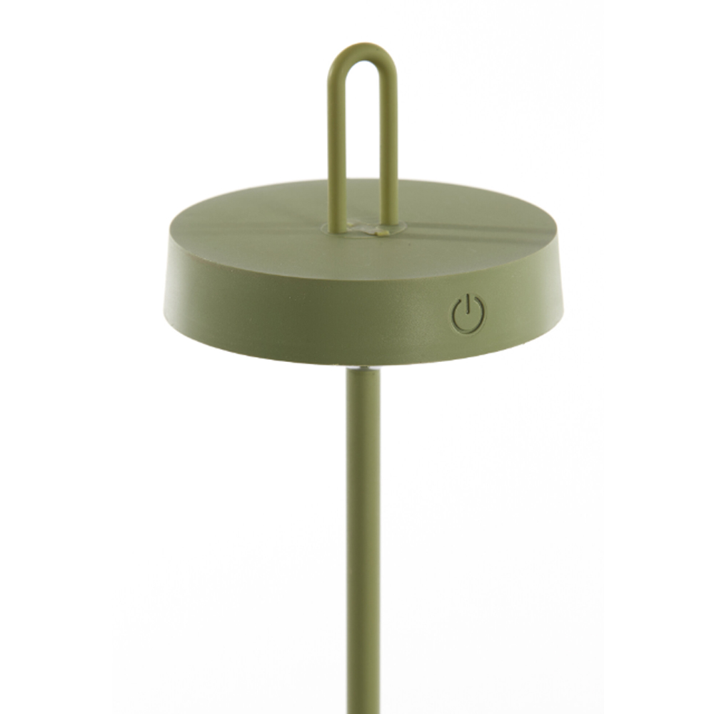 LED Tischleuchte AMPEHA von Light & Living Ø13x47 cm Lampe Olivgrün LED Tischleuchte AMPEHA von Light & Living Ø13x47 cm Lampe Olivgrün