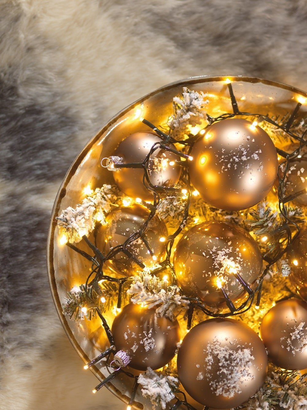 Lichterkette Weihnachtsbeleuchtung Lumineo Compact 900 LED-Leuchten klassisch weiß 22,5m