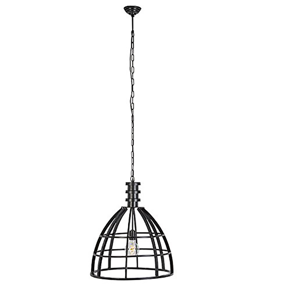 Deckenleuchte Hängeleuchte RUDO von Light & Living Lampe Ø53x63,5 cm Schwarz