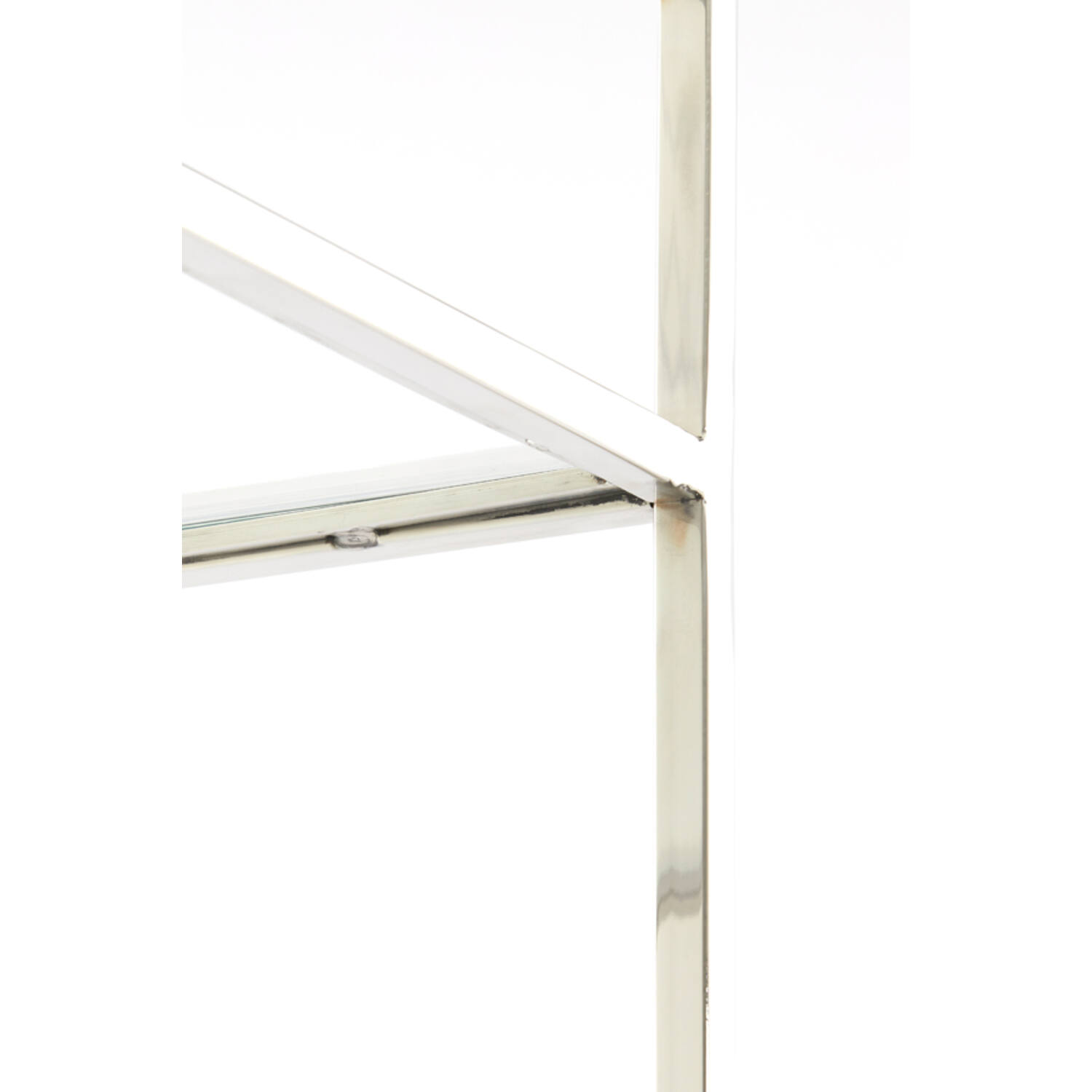 Standregal MARIKI von Light & Living 55x40x180 cm Schrank offen Glas-Nickel Standregal MARIKI von Light & Living 55x40x180 cm Schrank offen Glas-Nickel