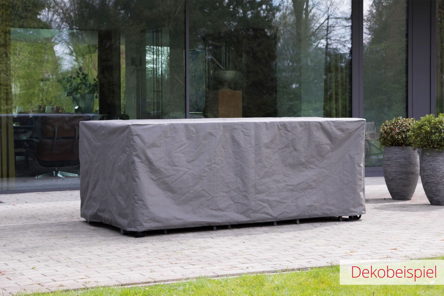 Schutzhülle Abdeckung für Esstischgruppe M 235x170x110 cm Gartenmöbel