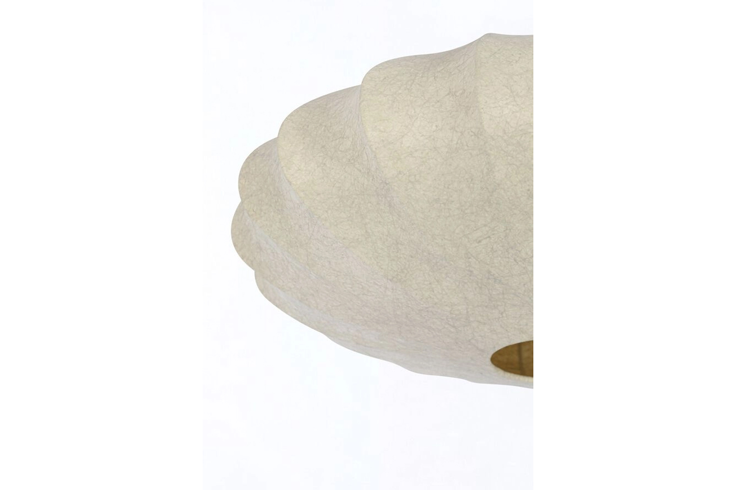 Deckenleuchte Hängeleuchte FAY von Light & Living Ø50x22 cm Braun Kunststoff