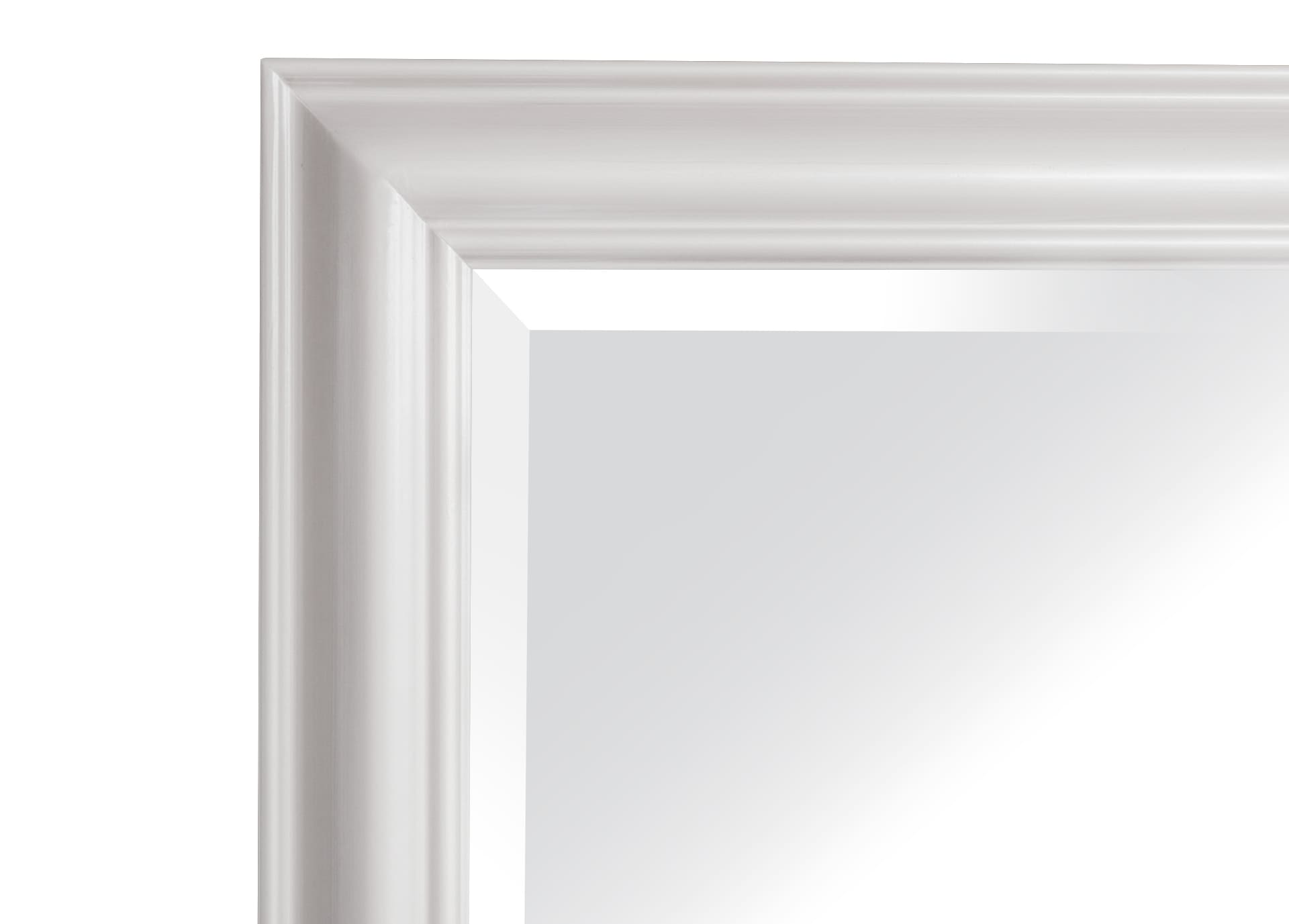 Wandspiegel Schlicht Weiß 180x80 cm Landhaus-Stil XL Ganzkörperspiegel