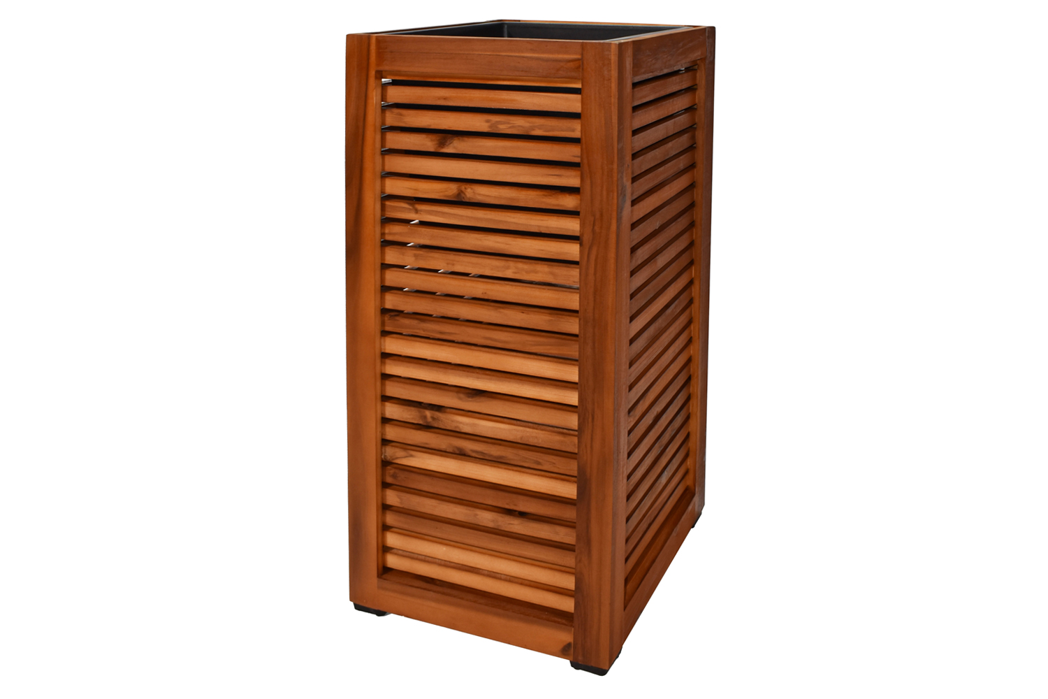 Pflanzgefäß Colorado 3 Pflanzkasten Blumenkasten mit Streben Akazienholz 33x72 cm mit Einsatz Pflanzgefäß Colorado 3 Pflanzkasten Blumenkasten mit Streben Akazienholz 33x72 cm mit Einsatz