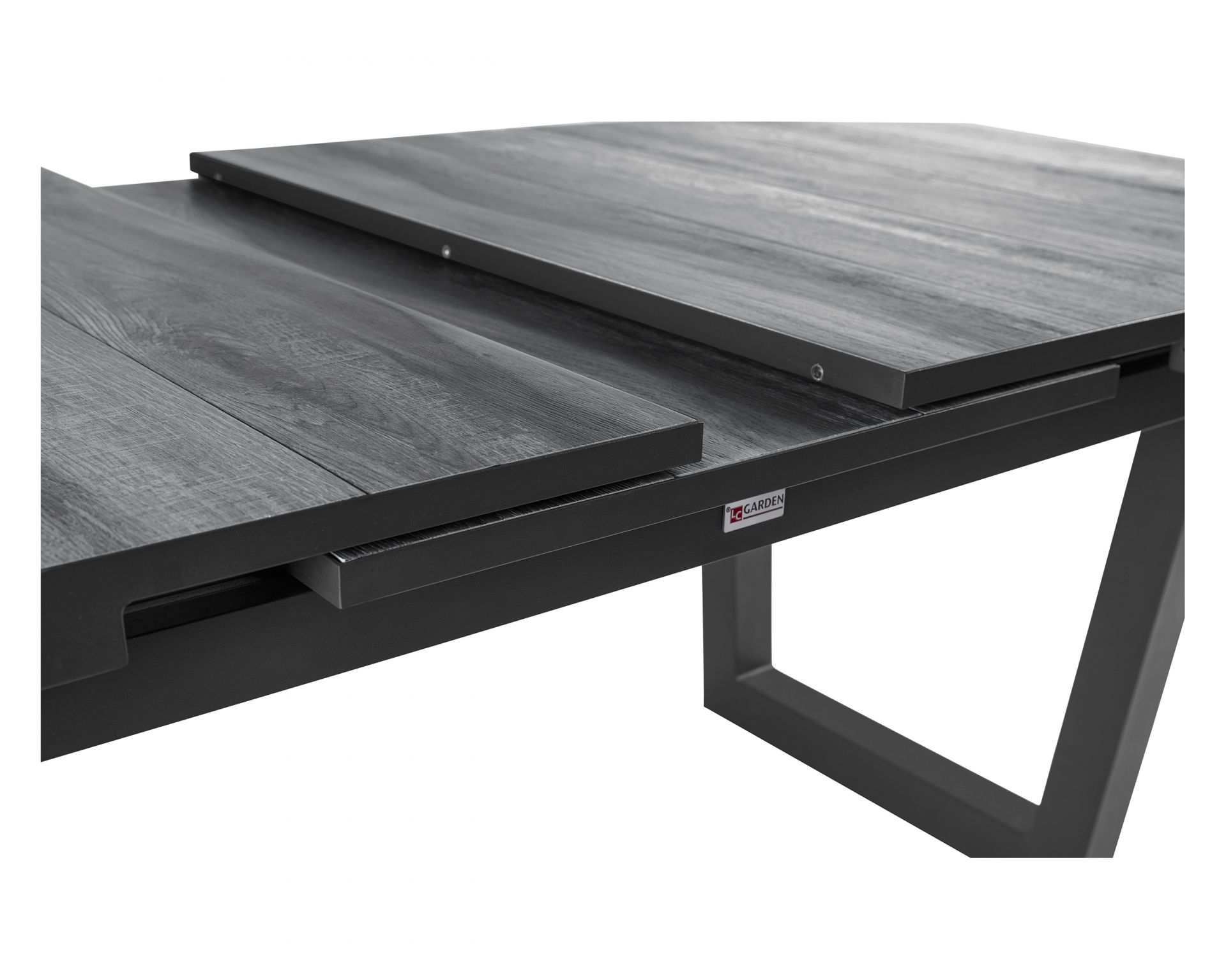 Ausziehtisch Gartentisch Nizza Keramik Esstisch V-Fuß 200/260x100x75cm