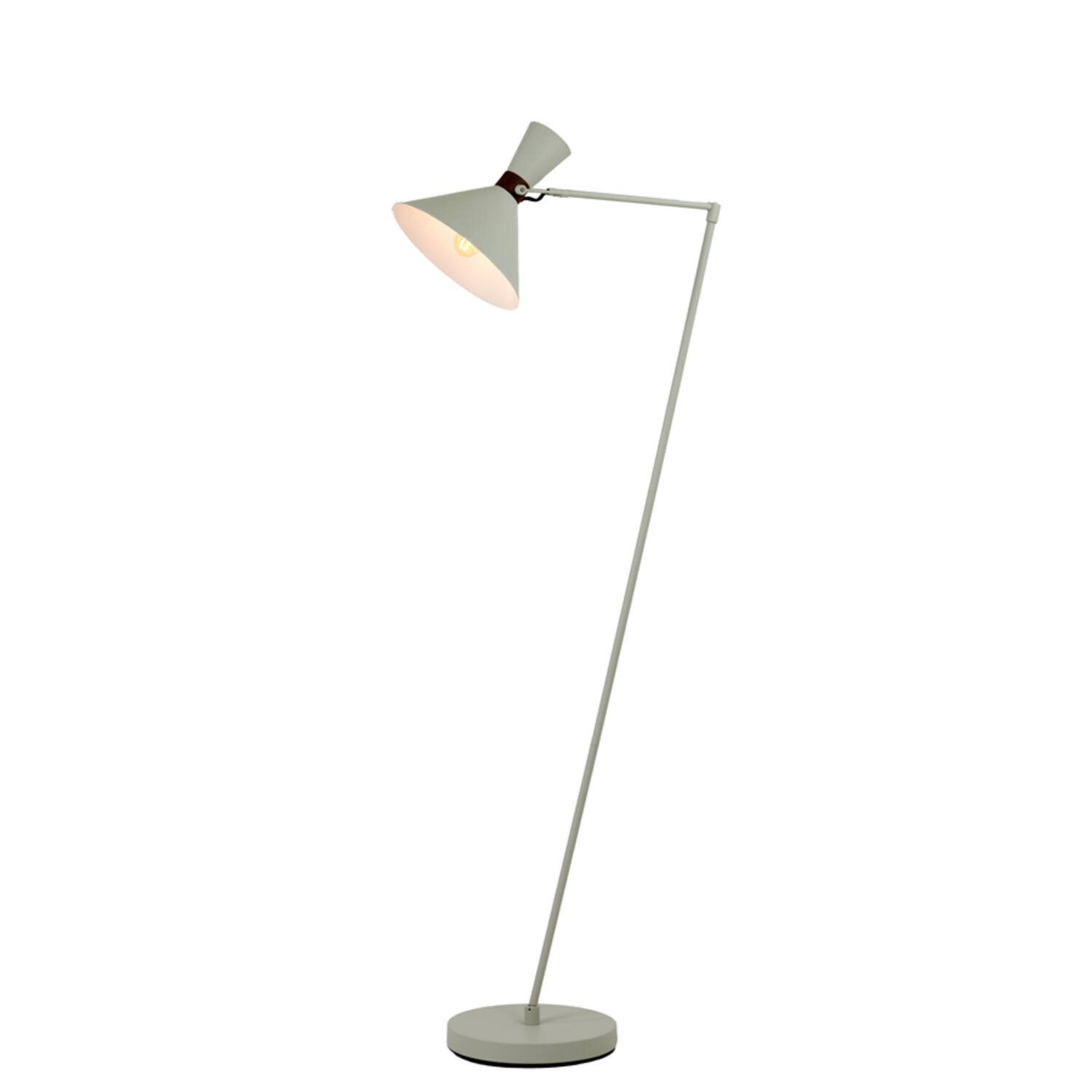 Stehleuchte Stehlampe HOODIES von Light & Living 70x28x194 cm matt sand-grau
