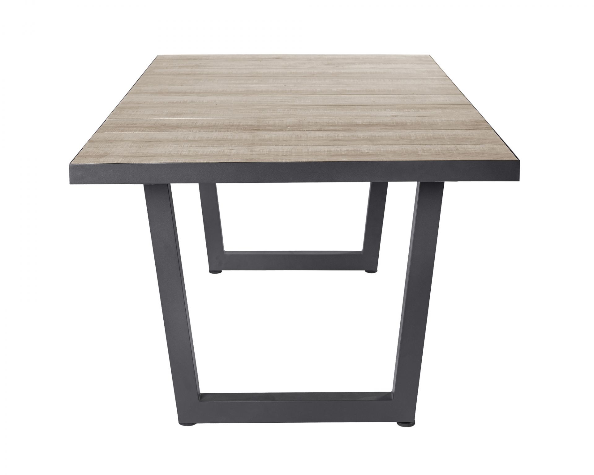 Gartentisch Denver Keramiktisch Esstisch mit V-Fuß 200x100x75cm