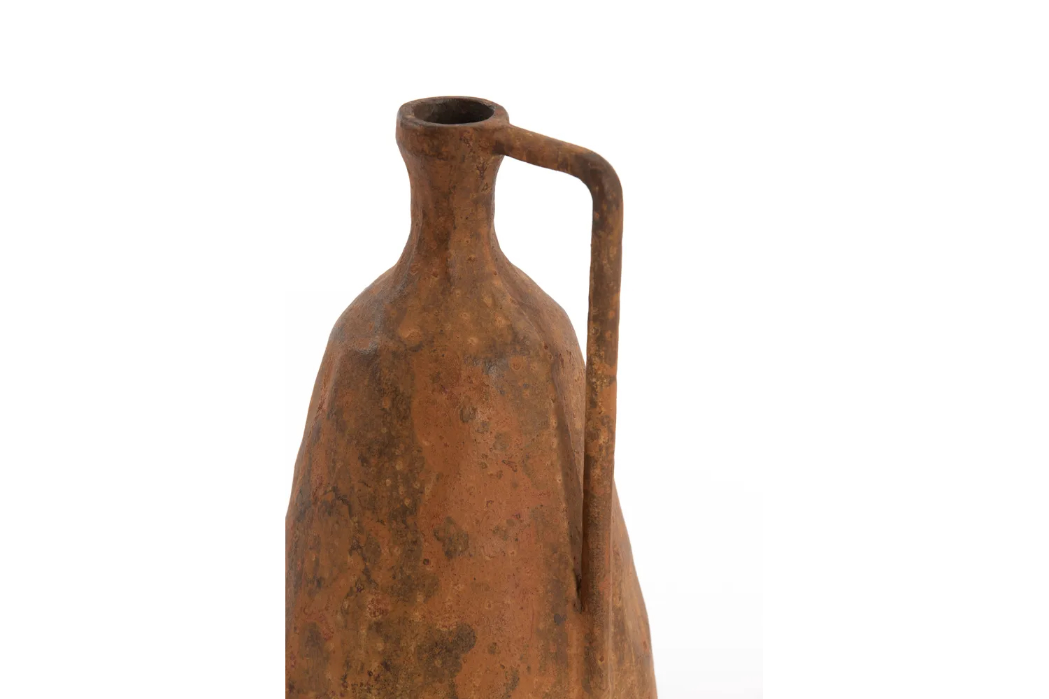 Dekovase Vase OSTRA von Light & Living Blumenvase 16,5x17x35 cm Rost