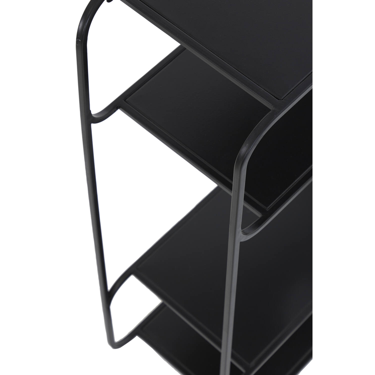 LIFA LIVING Schweberegal Malaga Holz Metall, Modernes Wandregal mit 2 Etagen Boden, Hängeregal, 66,5 x 14,3 x 33,6 cm