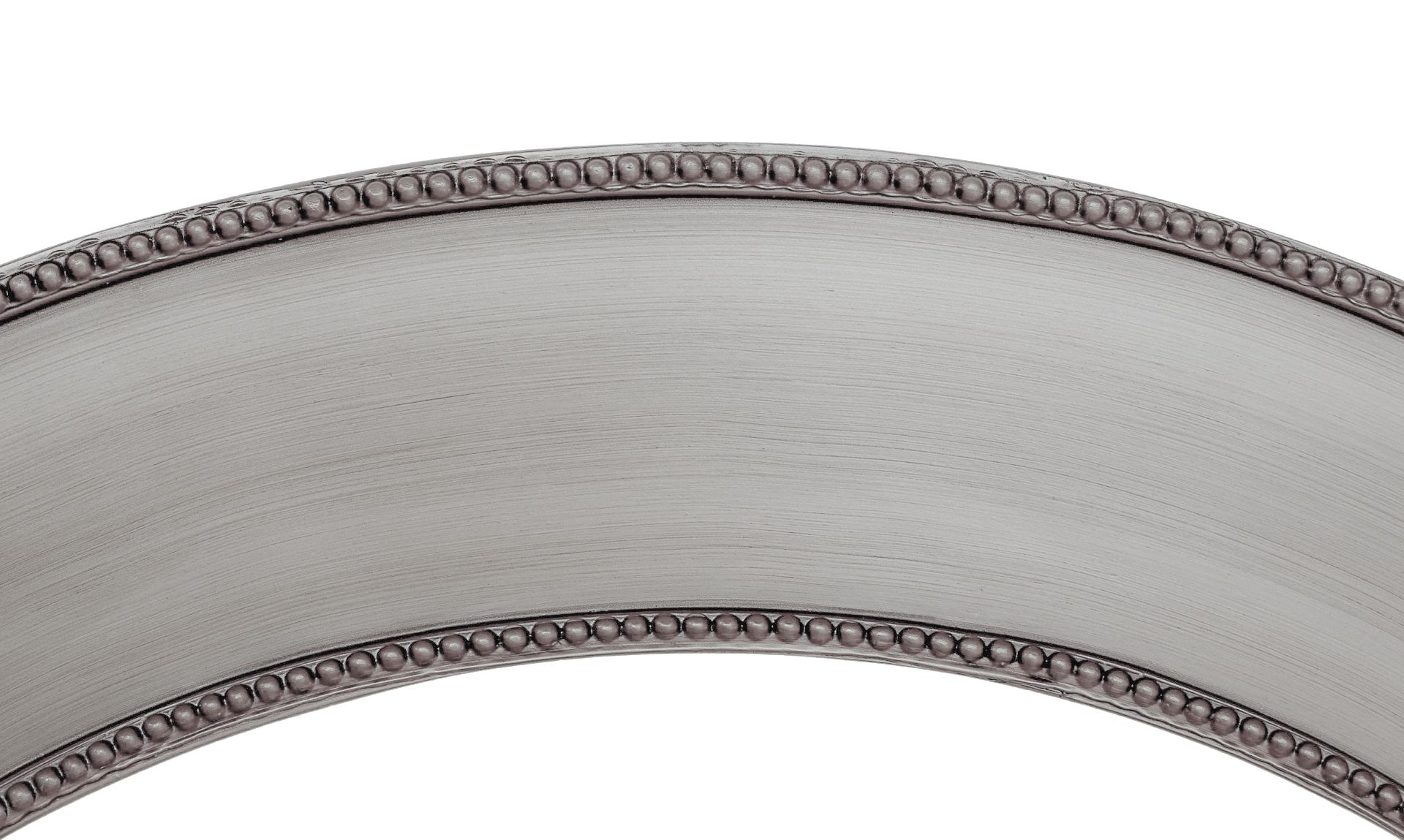 Wandspiegel »Antik« Ø90 cm silber im Landhaus-Stil rund XL Flurspiegel Wandspiegel »Antik« Ø90 cm silber im Landhaus-Stil rund XL Flurspiegel