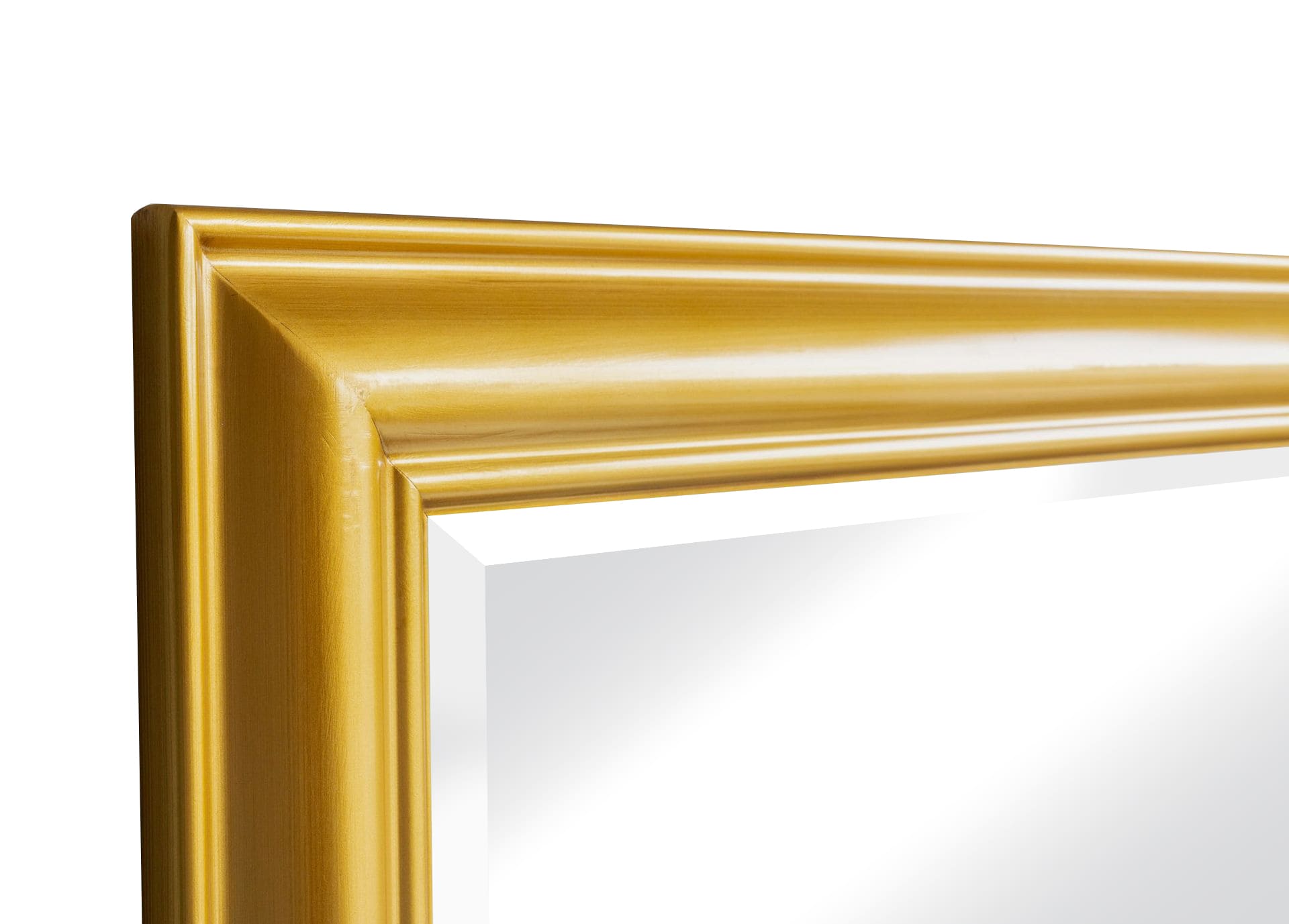 Wandspiegel Schlicht Gold 180x80 cm Landhaus-Stil XL Ganzkörperspiegel Wandspiegel Schlicht Gold 180x80 cm Landhaus-Stil XL Ganzkörperspiegel