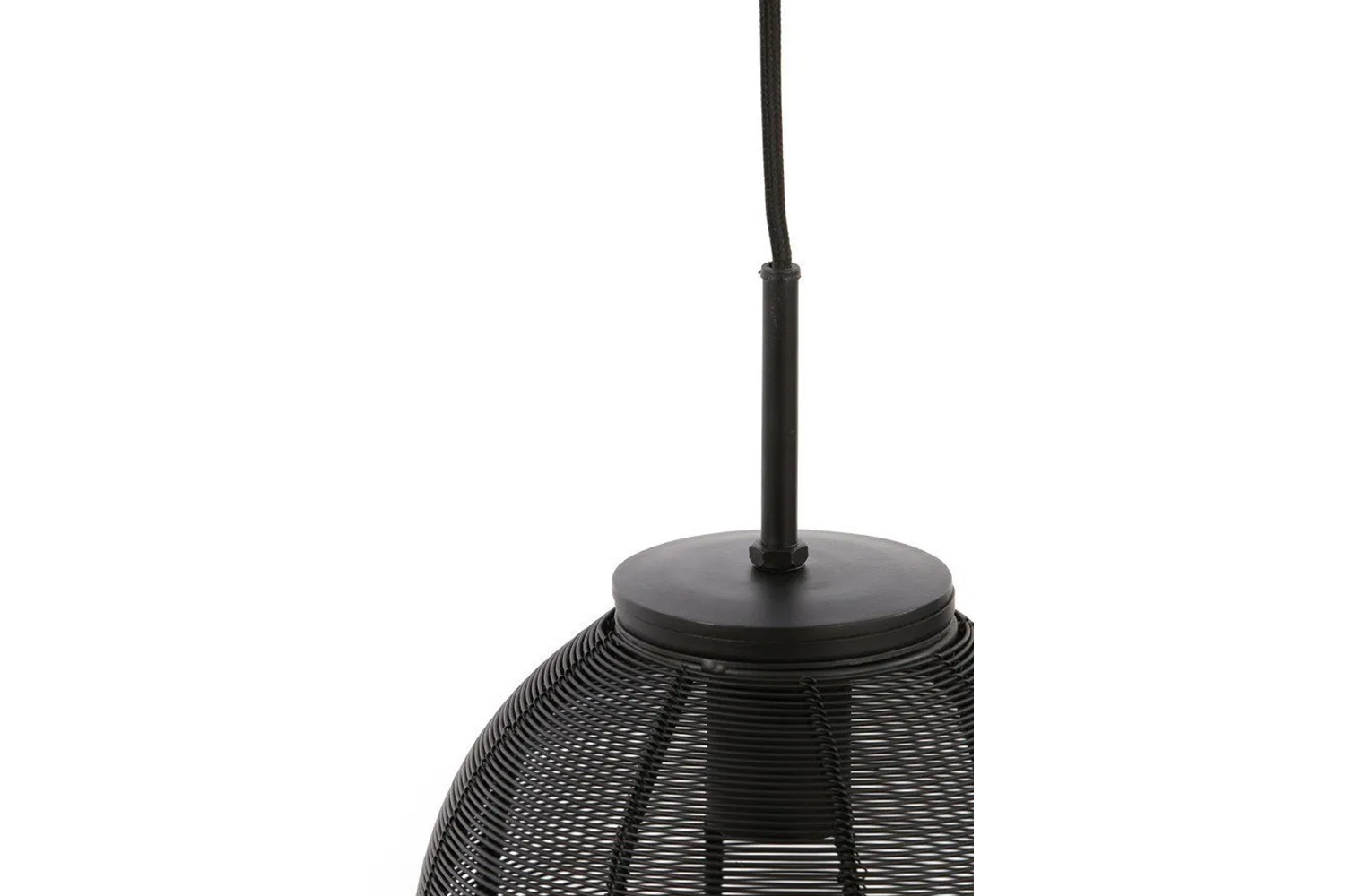Deckenleuchte Hängeleuchte YAELLE von Light & Living 80x20x33 cm Schwarz Metall
