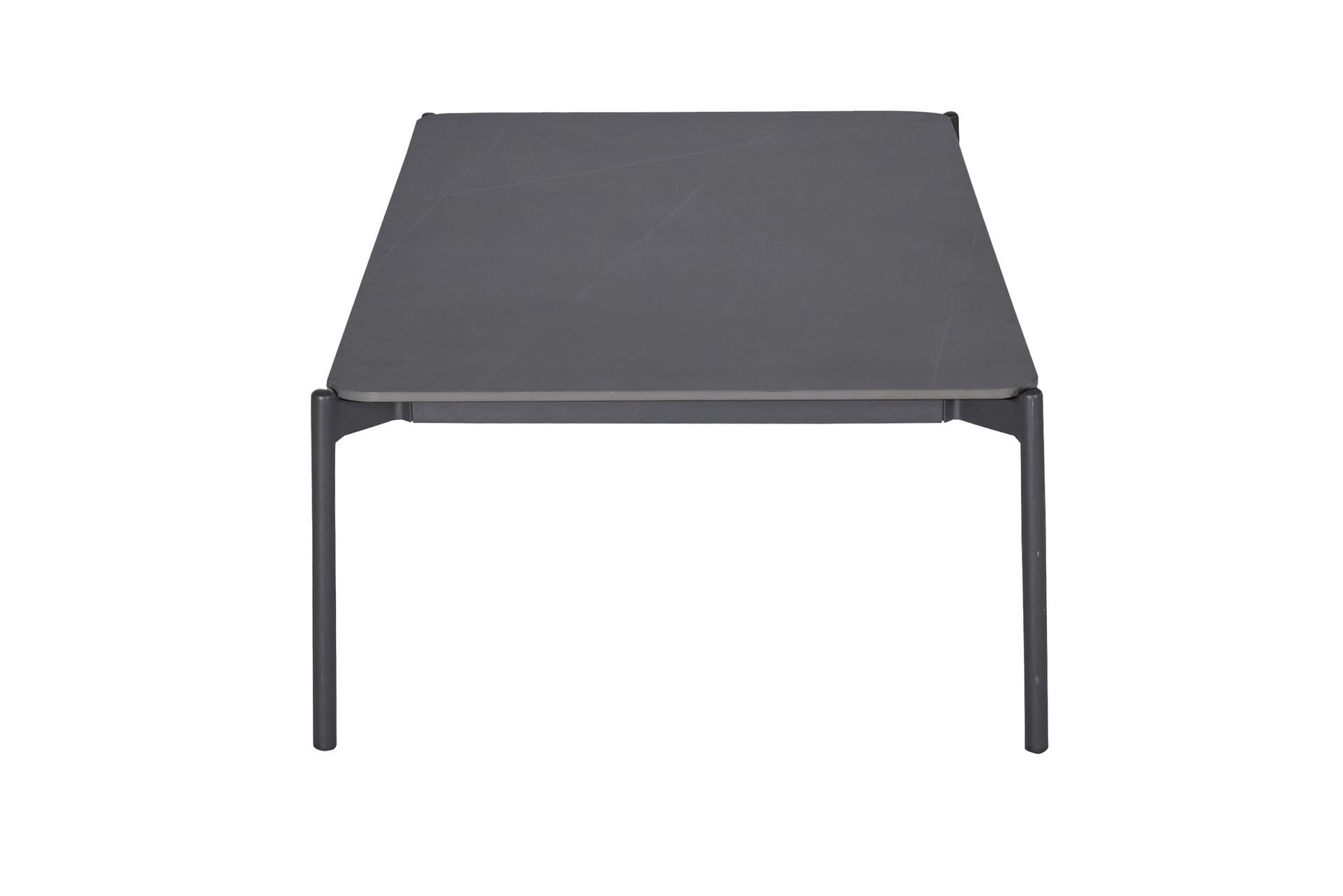 Gartentisch Balu Loungetisch 120x70 cm anthrazit Aluminium/sintered stone