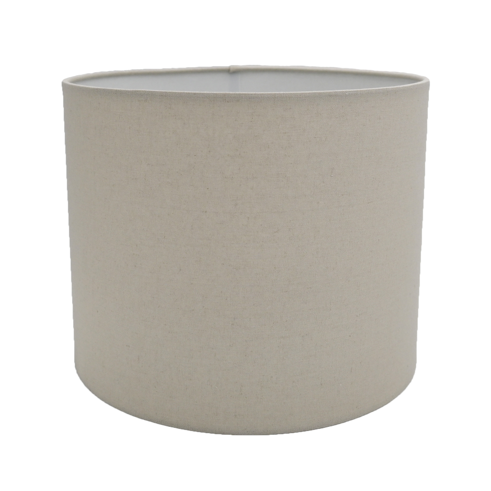 Lampenschirm Zylinder für Steh-und Hängeleuchten Leinen Beige Lampenschirm Zylinder für Steh-und Hängeleuchten Leinen Beige