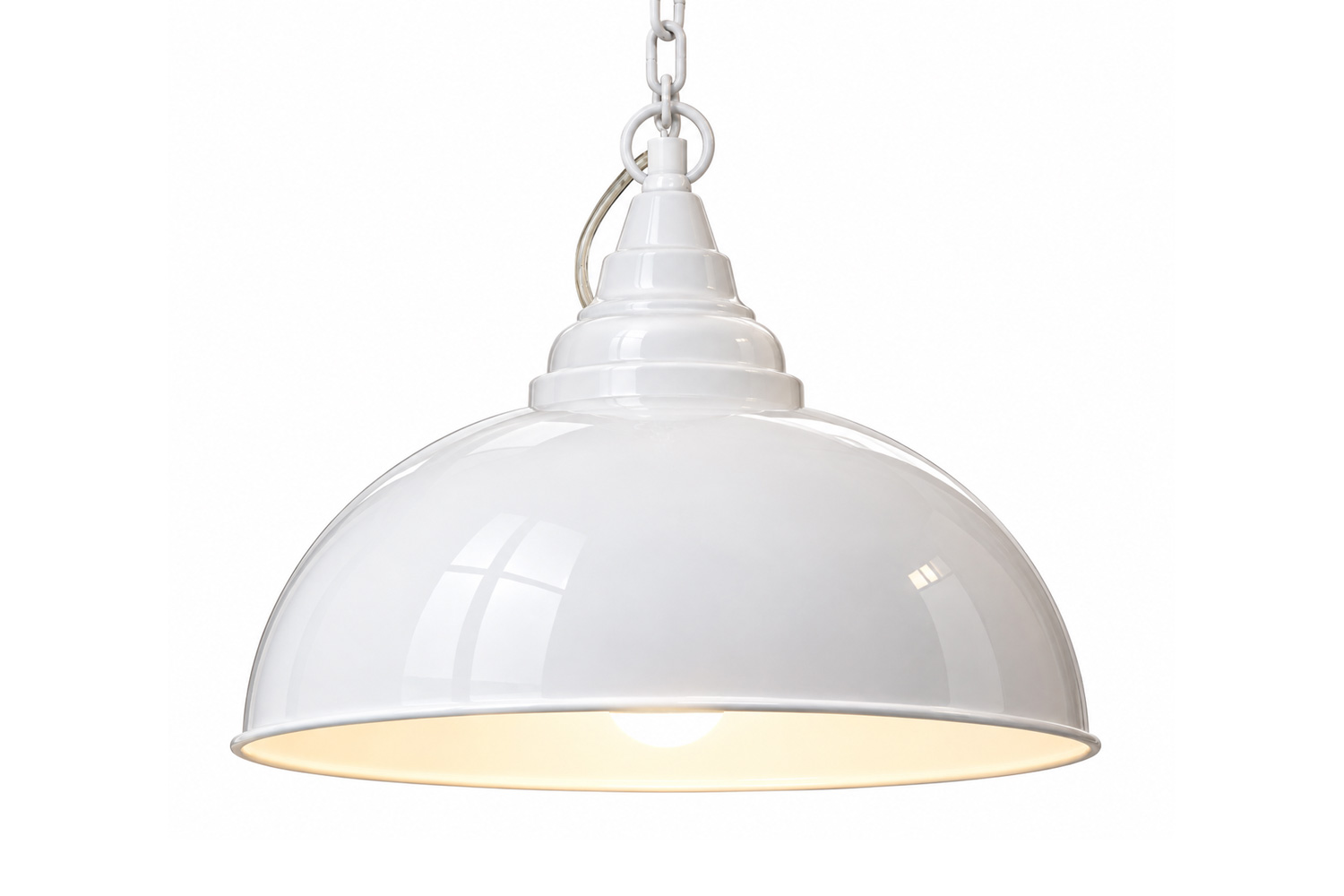 309236-deckenleuchte-lampe-riverdale-metall-weiss_2.jpg Deckenleuchte Hängeleuchte Milton ∅40x32 cm Pendelleuchte Metall Weiß