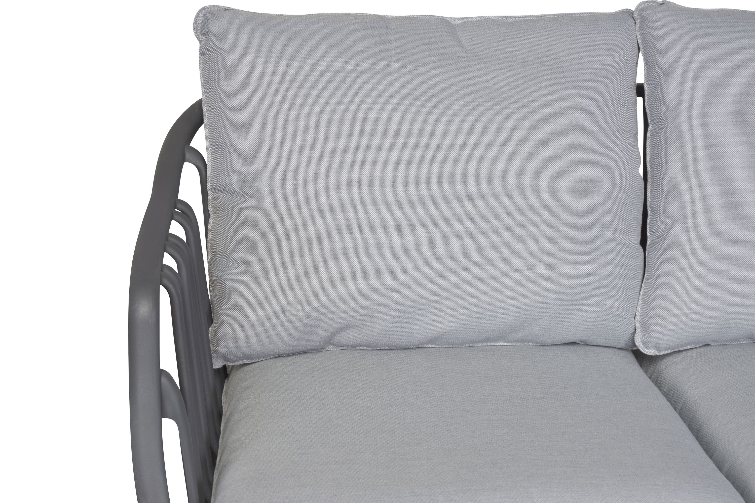 Lounge Set 4tlg. Moroni Loungemöbel Sitzgruppe Gartenlounge Loungeecke Grau Lounge Set 4tlg. Moroni Loungemöbel Sitzgruppe Gartenlounge Loungeecke Grau