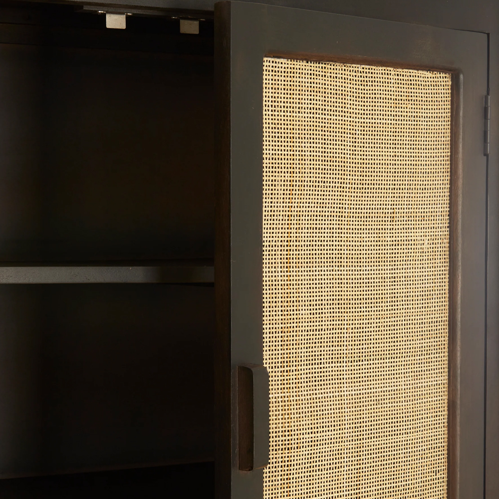 Highboard NIPOS von Light & Living Schrank mit Schublade 90x45x160 cm Mangoholz Braun Highboard NIPOS von Light & Living Schrank mit Schublade 90x45x160 cm Mangoholz Braun