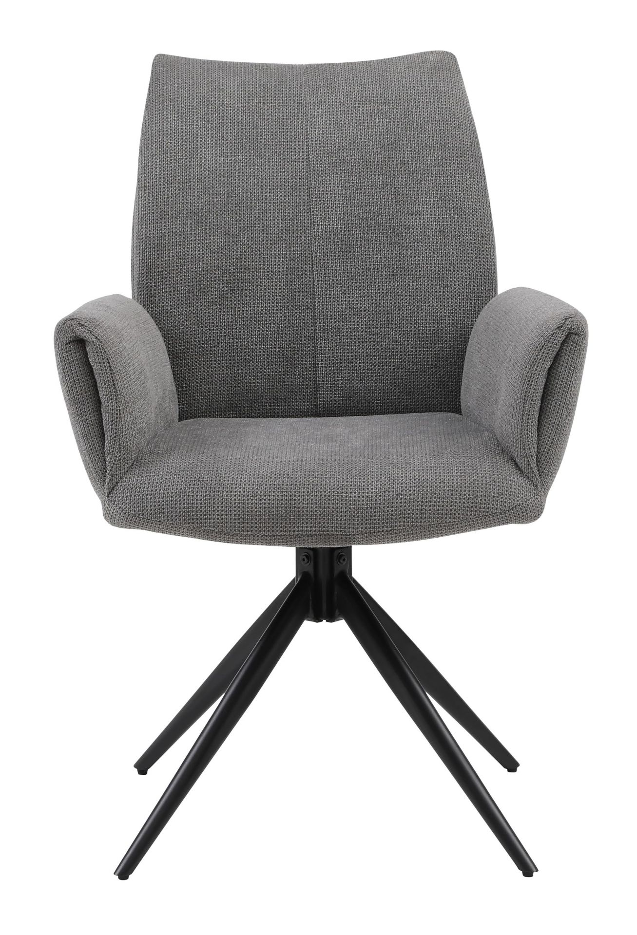 Esszimmerstuhl Kamerun Drehstuhl Webstoff Anthrazit Polsterstuhl Armlehnstuhl Sessel Esszimmerstuhl Kamerun Drehstuhl Webstoff Anthrazit Polsterstuhl Armlehnstuhl Sessel