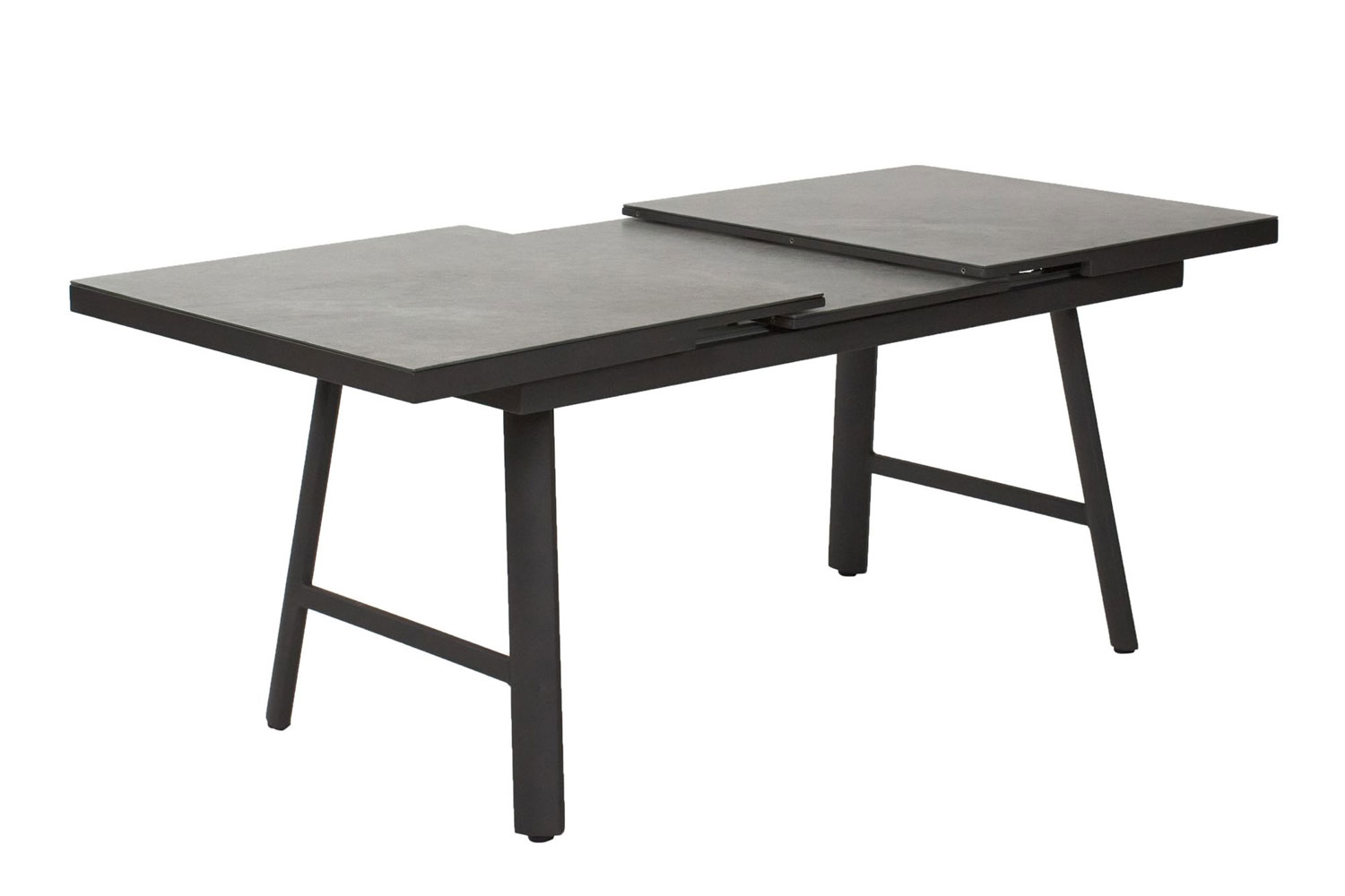Gartentisch Burundi Ausziehtisch mit Synchronauszug 160/210x90x77,5 cm Keramik Anthrazit Gartentisch Burundi Ausziehtisch mit Synchronauszug 160/210x90x77,5 cm Keramik Anthrazit