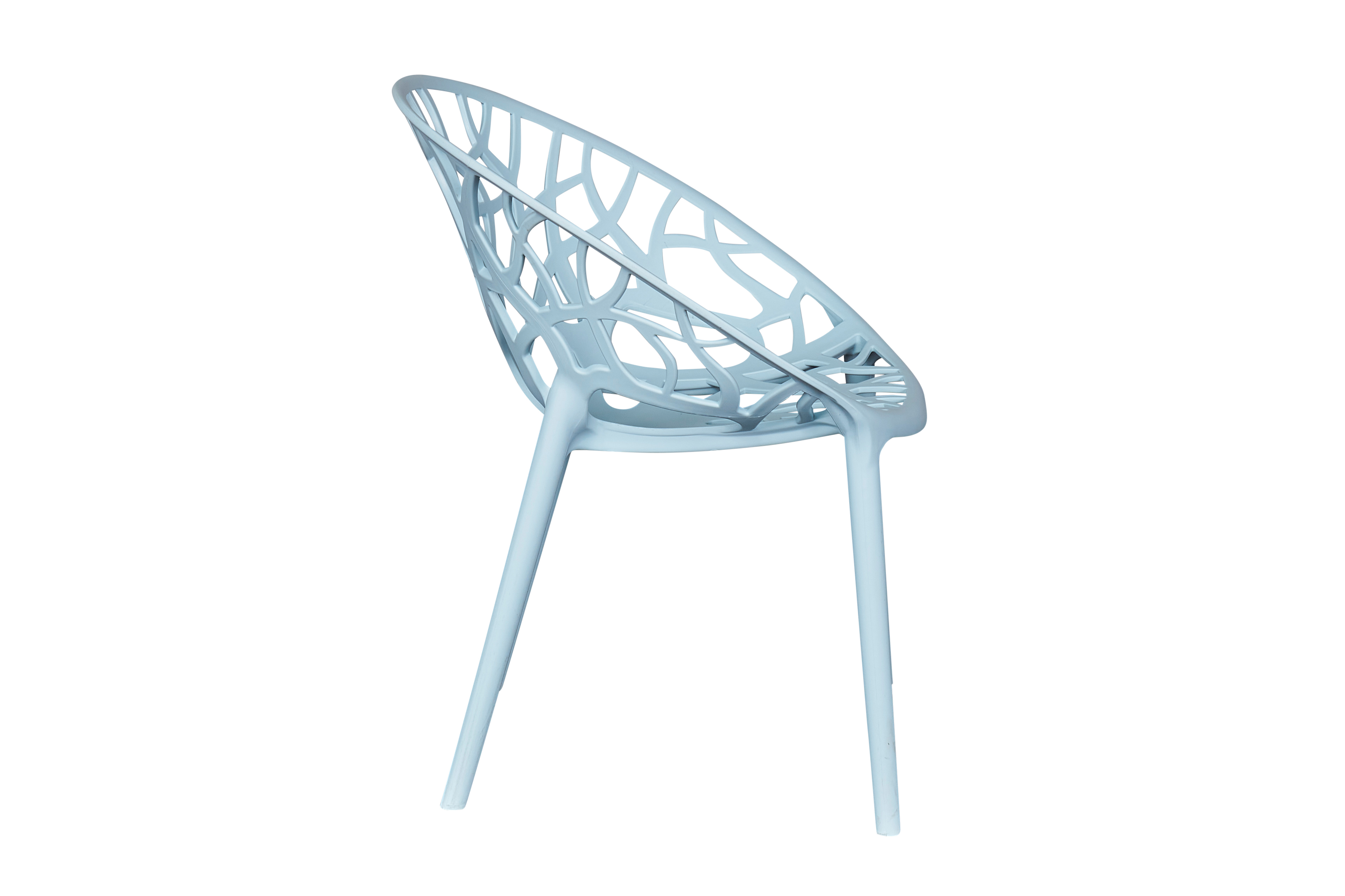 Stapelstuhl Bilby Gartenstuhl Bistrostuhl Kunststoffstuhl Blau