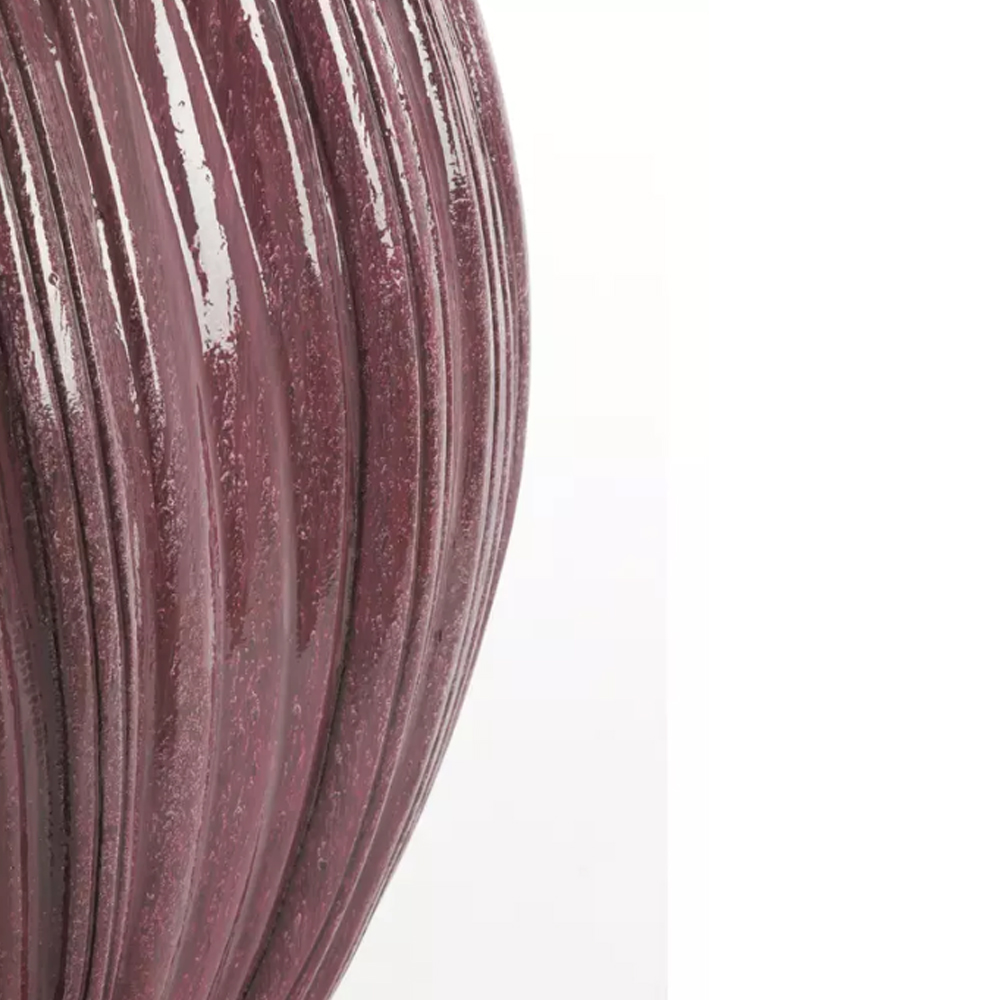 Bodenvase Vase YATUNG von Light & Living Dekovase Ø52x81 cm Aubergine Glänzend Bodenvase Vase YATUNG von Light & Living Dekovase Ø52x81 cm Aubergine Glänzend