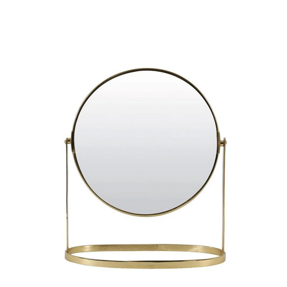 Schminkspiegel Nibia von Light & Living Tischspiegel Spiegel Gold Schminkspiegel Nibia von Light & Living Tischspiegel Spiegel Gold
