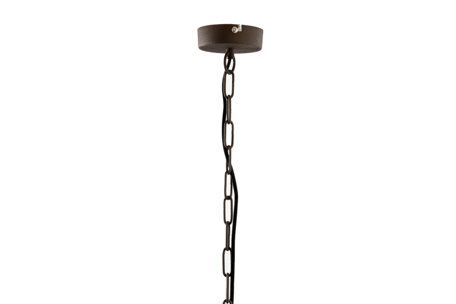 Deckenleuchte Hängeleuchte BAHOTO von Light & Living Ø60x23 cm Braun Metall