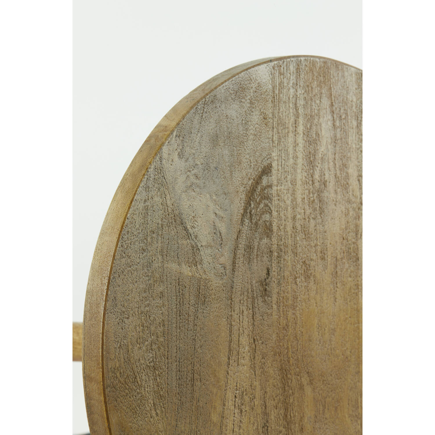 Beistelltisch BICABA von Light & Living Ø50x55 cm Holz Matt dunkel Braun
