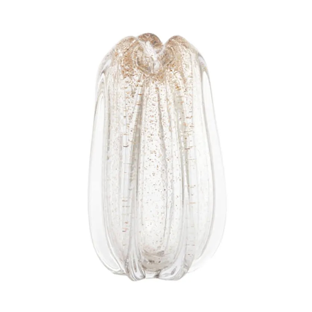 Dekovase Vase MURELA von Light & Living Blumenvase Ø21x30 cm Glas mit Glittersand Dekovase Vase MURELA von Light & Living Blumenvase Ø21x30 cm Glas mit Glittersand