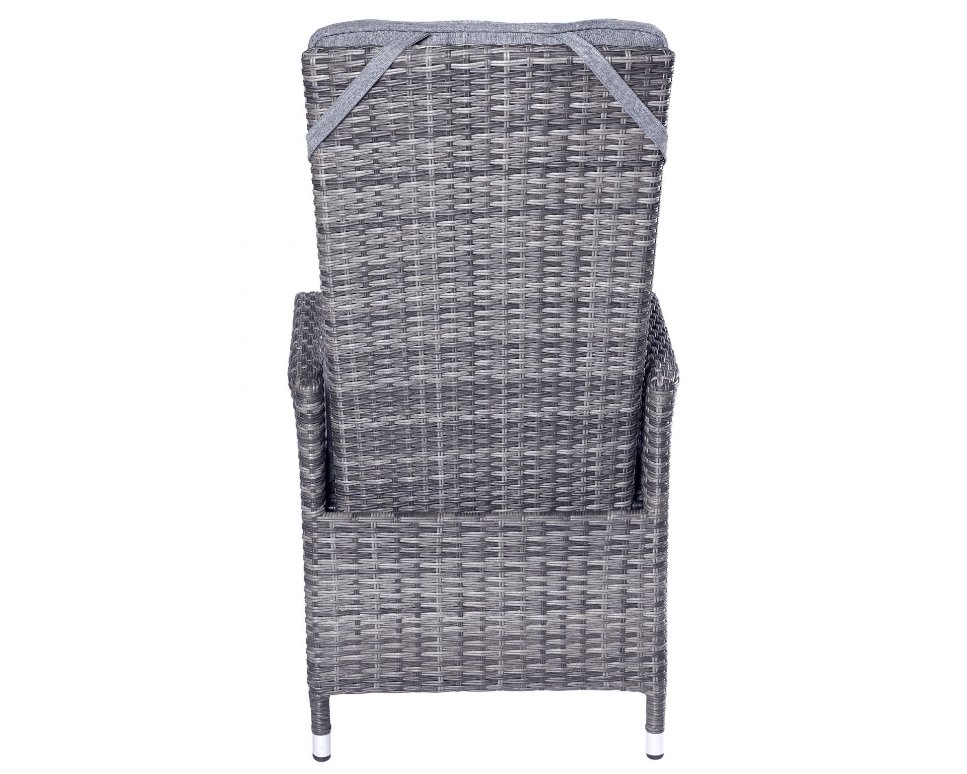 Dining Positionsstuhl Denver Verstellsessel Gartenstuhl Esstischstuhl omega grau