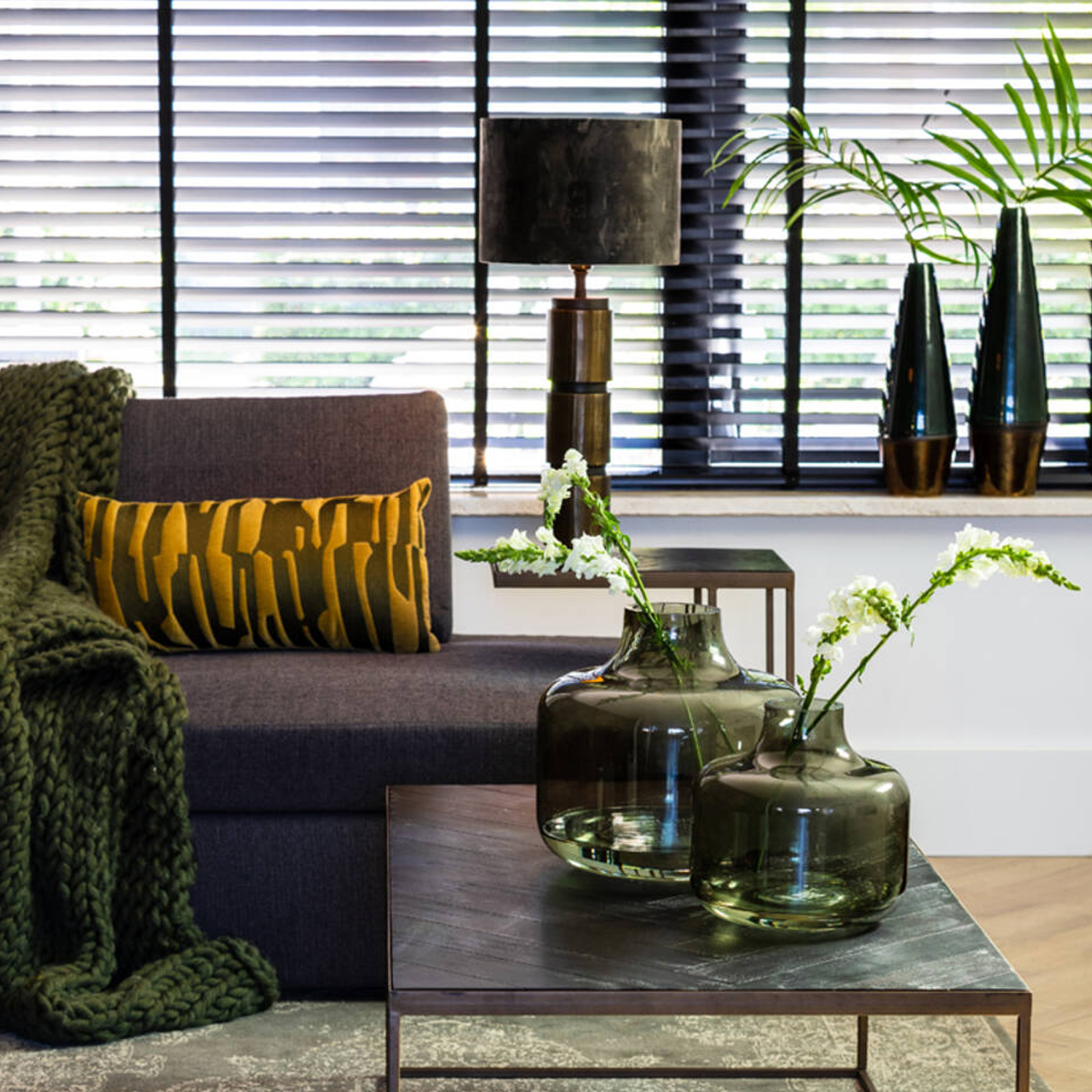 Lampenschirm Zylinder MARBLE von Light & Living Samt Grün Marmoriert Ø30x21 cm Lampenschirm Zylinder MARBLE von Light & Living Samt Grün Marmoriert Ø30x21 cm