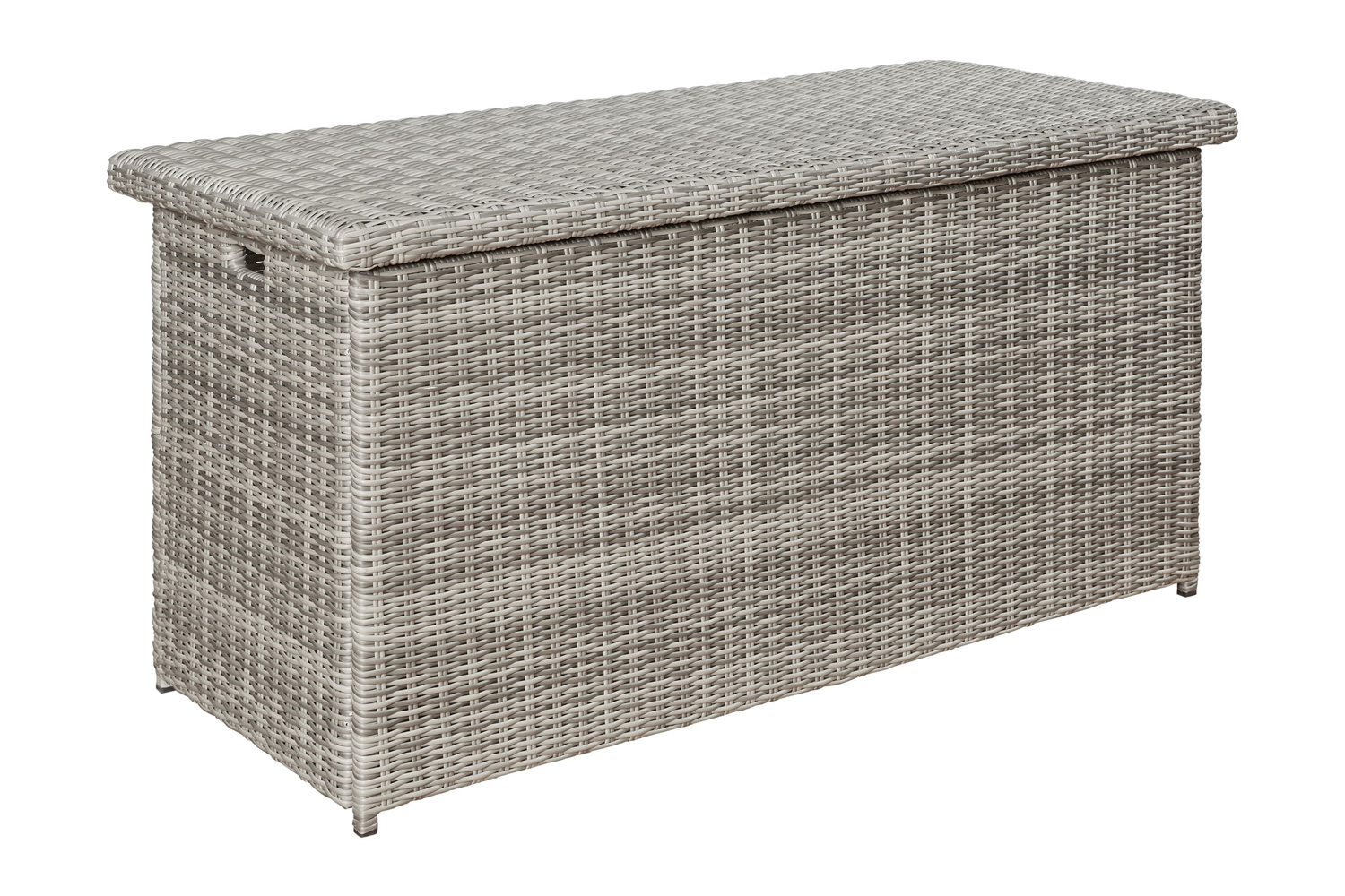 Aufbewahrungsbox Dover Kissenbox Gartentruhe 152x68 cm Grau-Mix